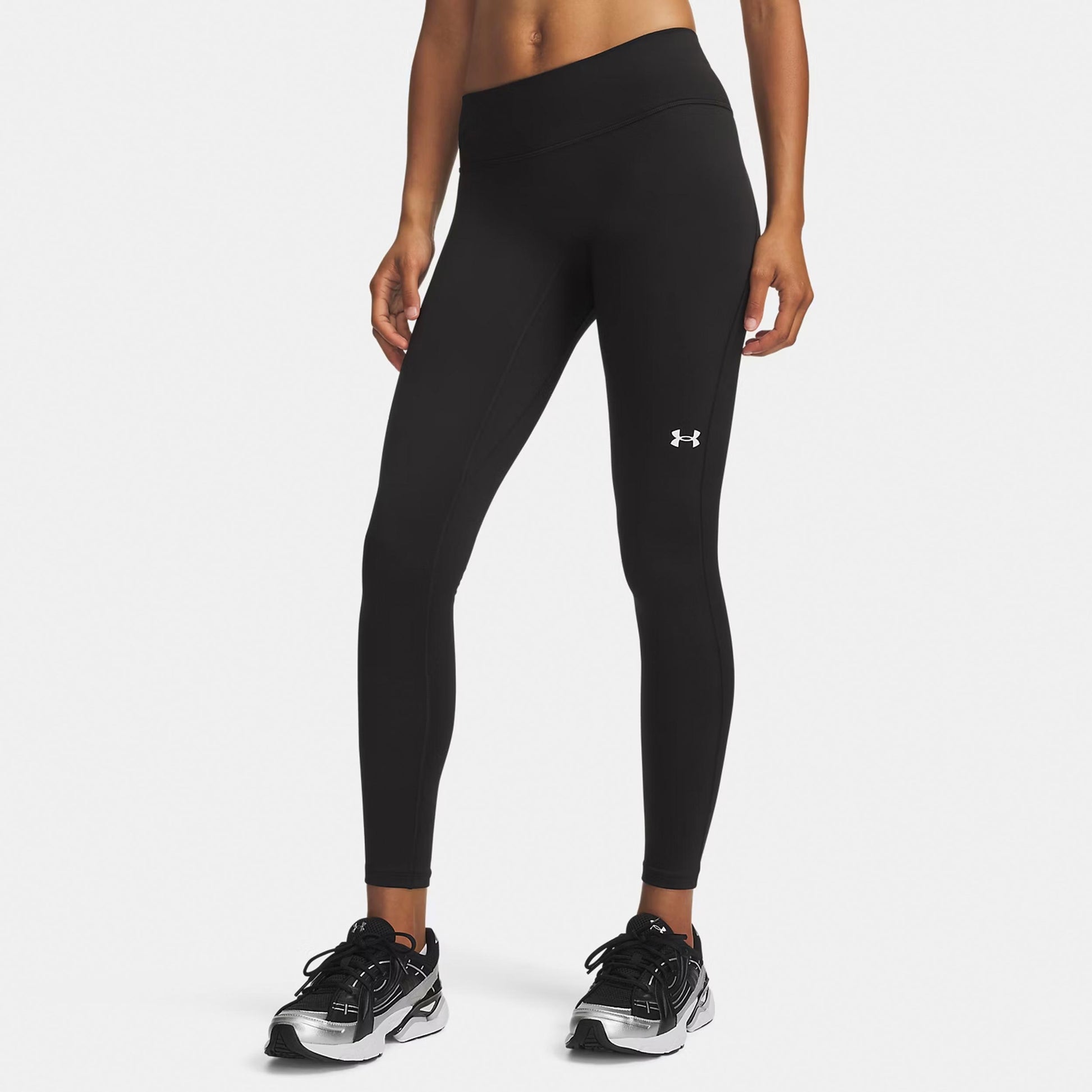 Under Armour ColdGear  Tights Damer - svart, vit