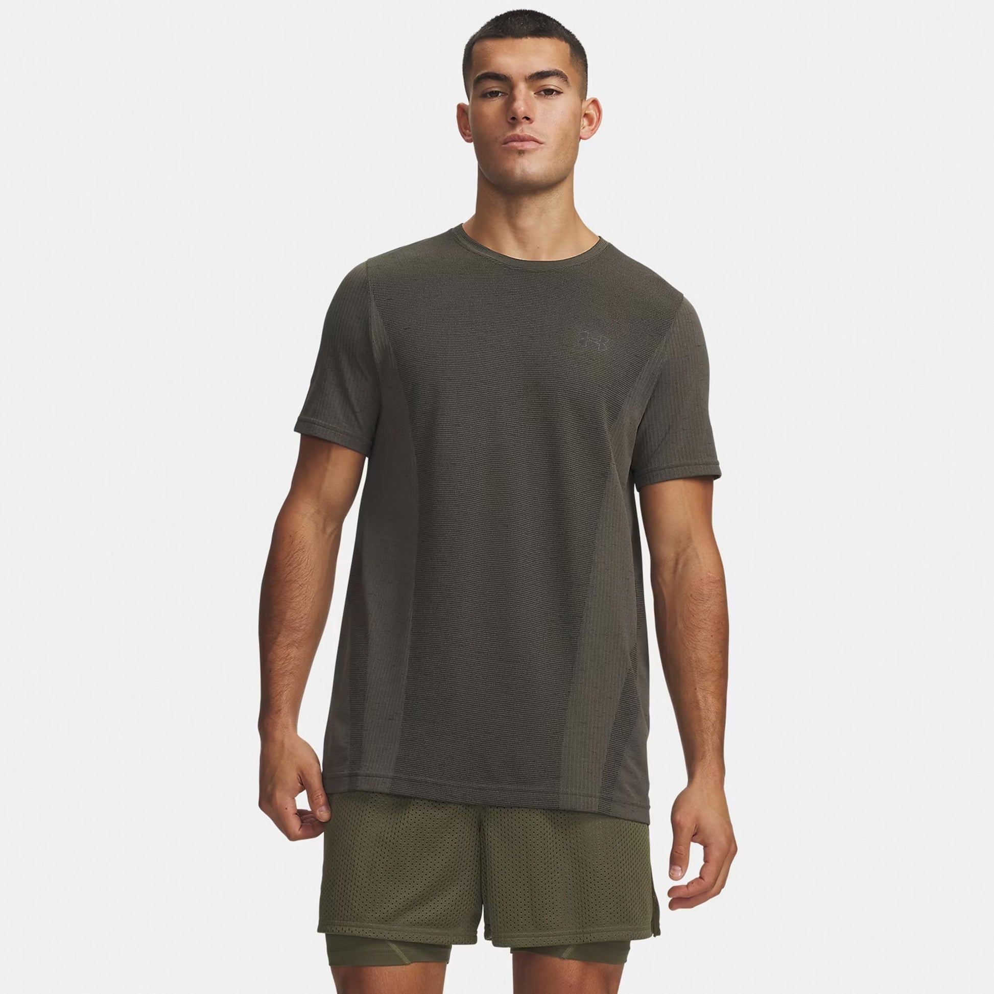 Under Armour Vanish Seamless T-shirt Herrar - grön, svart