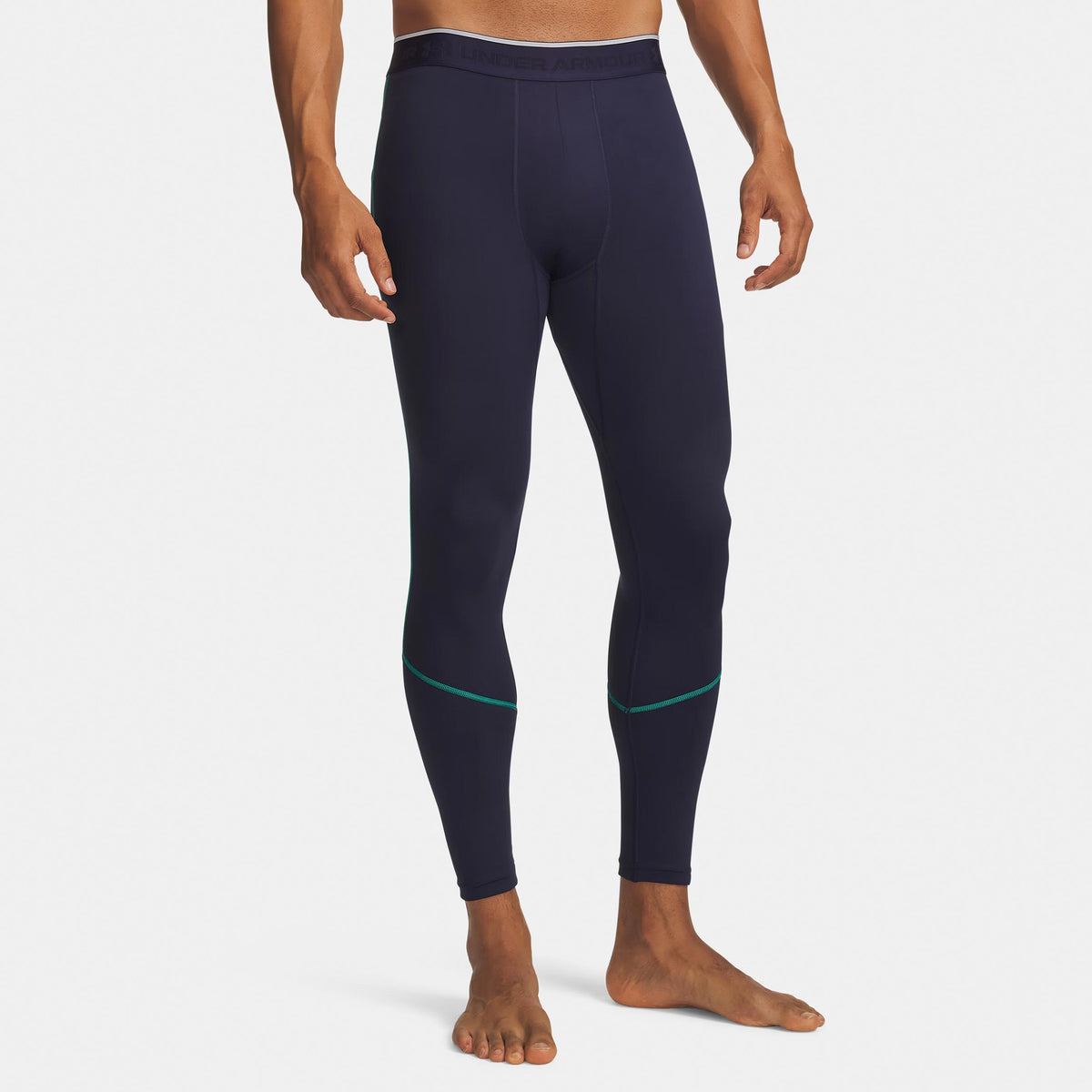 Under Armour Coldgear Elite  Tights Herrar - blå, silver
