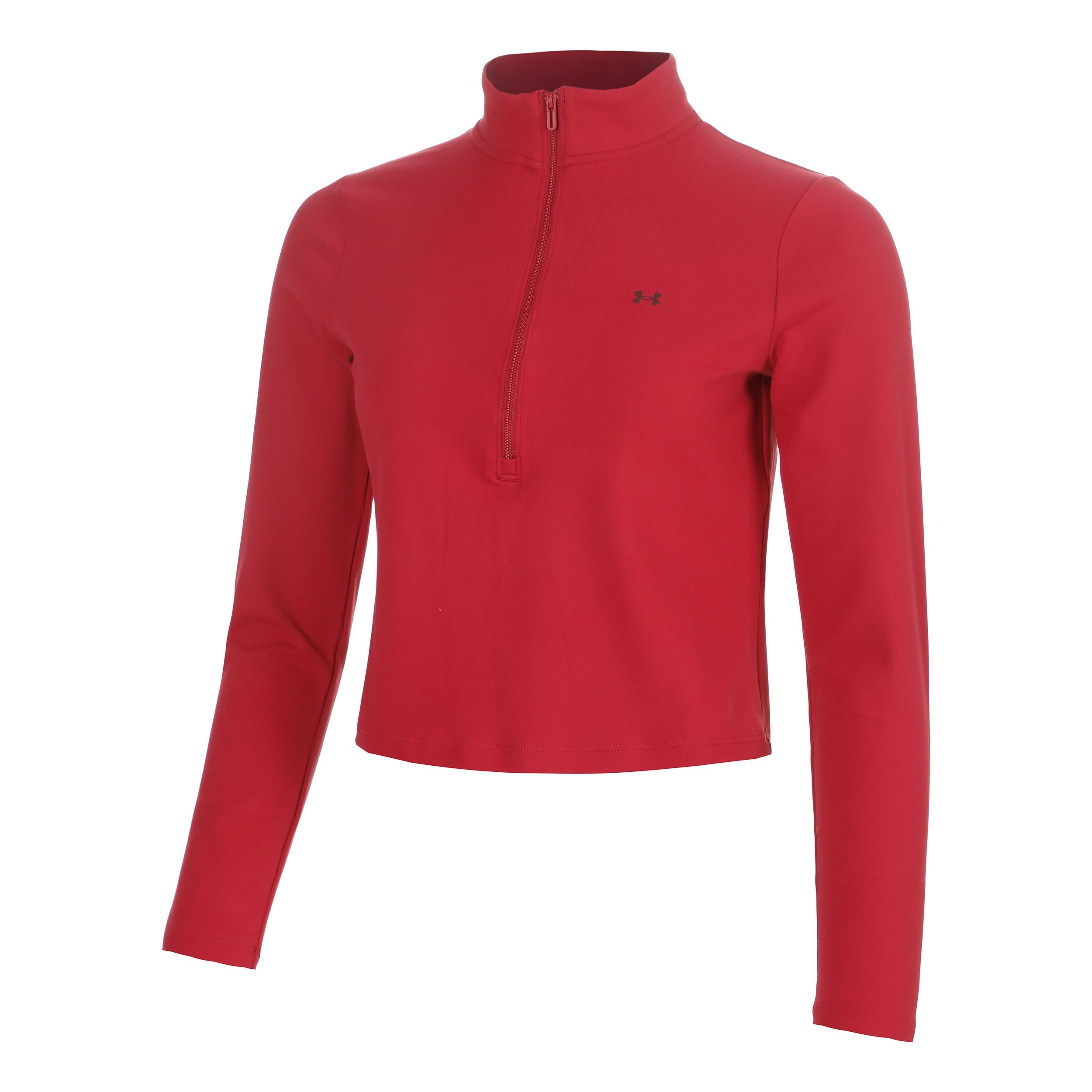 Under Armour Motion 1/2 Zip Långärmat Damer - röd, mörkröd