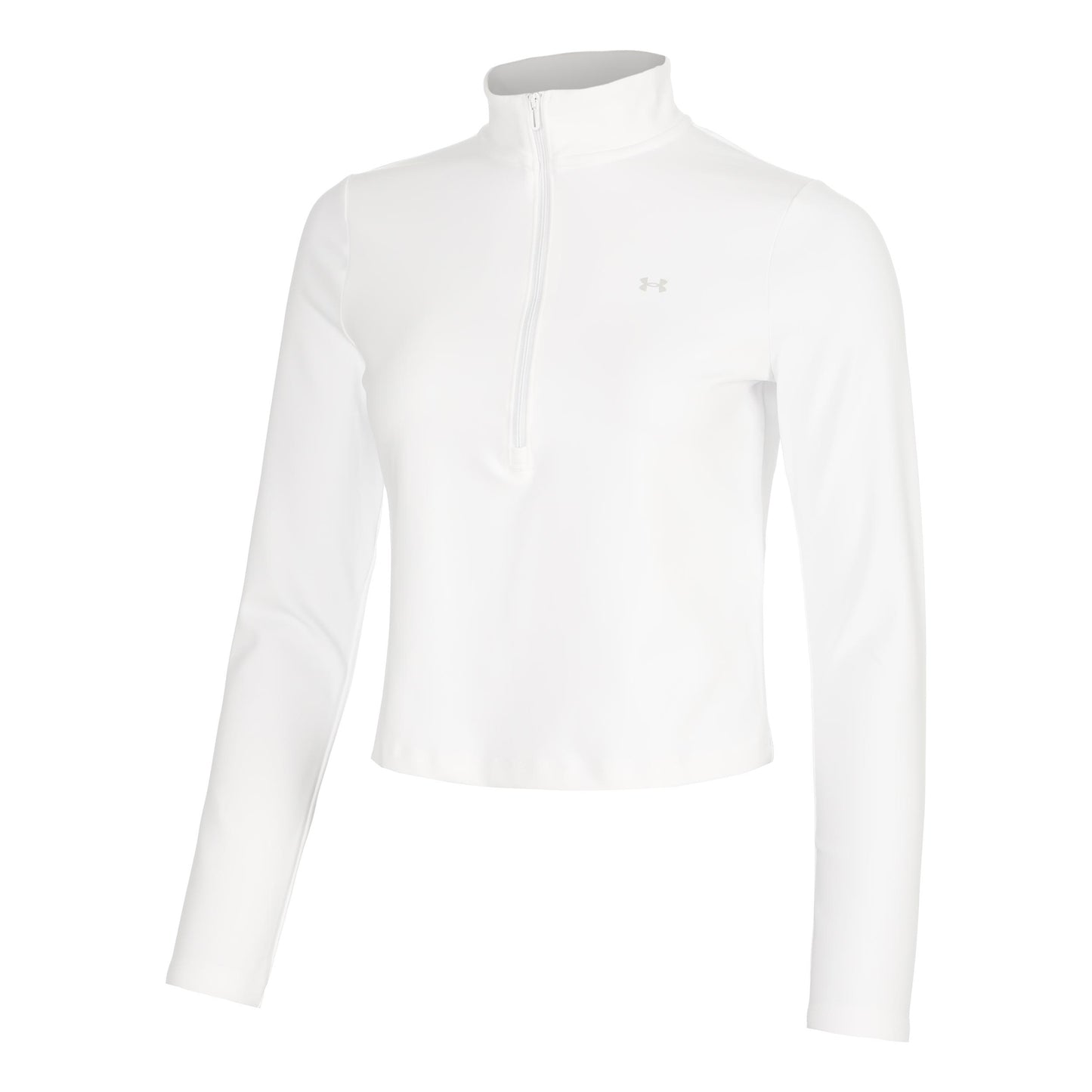 Under Armour Motion 1/2 Zip Långärmat Damer - vit, ljusgrå