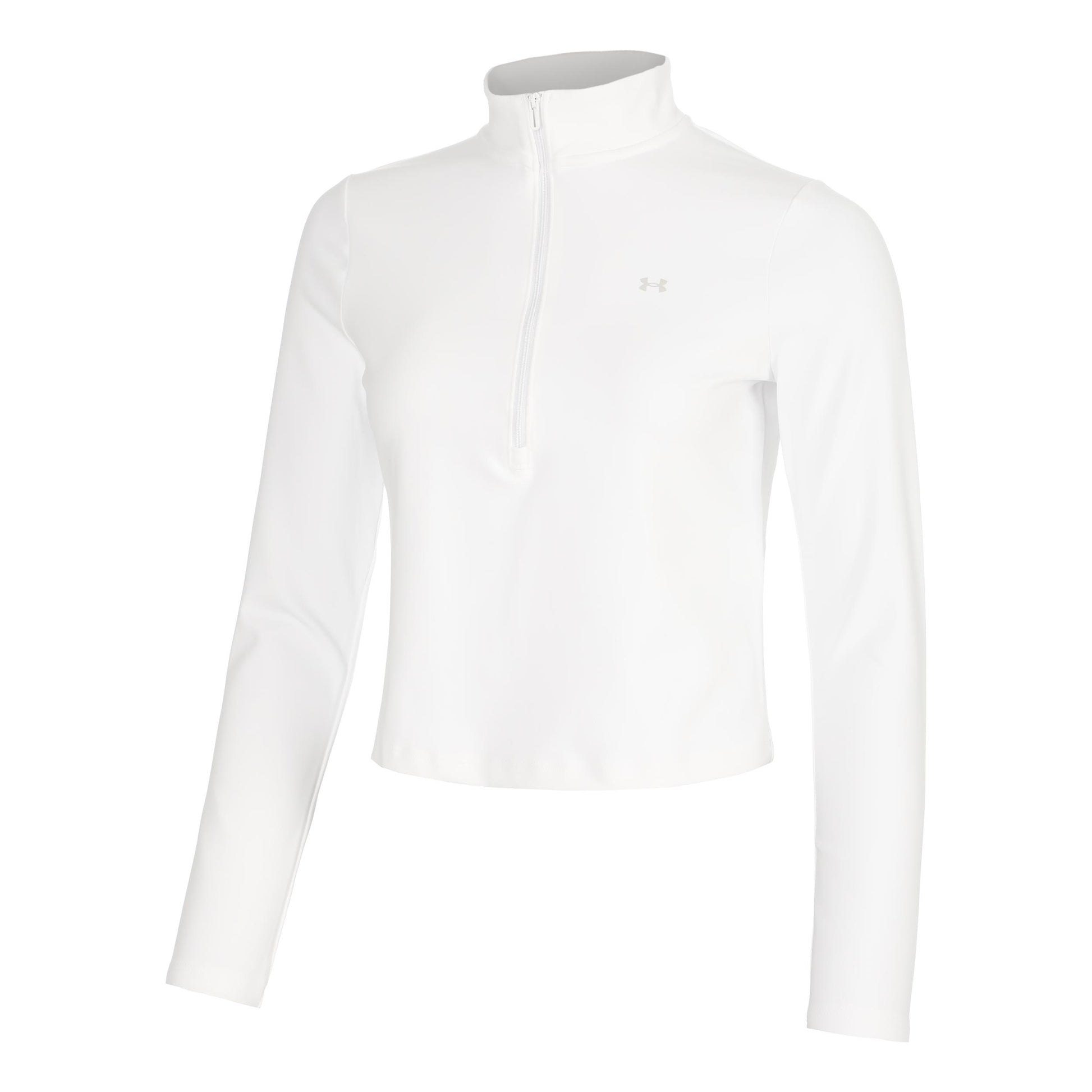 Under Armour Motion 1/2 Zip Långärmat Damer - vit, ljusgrå