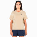 Graphic T-shirt Damer - beige