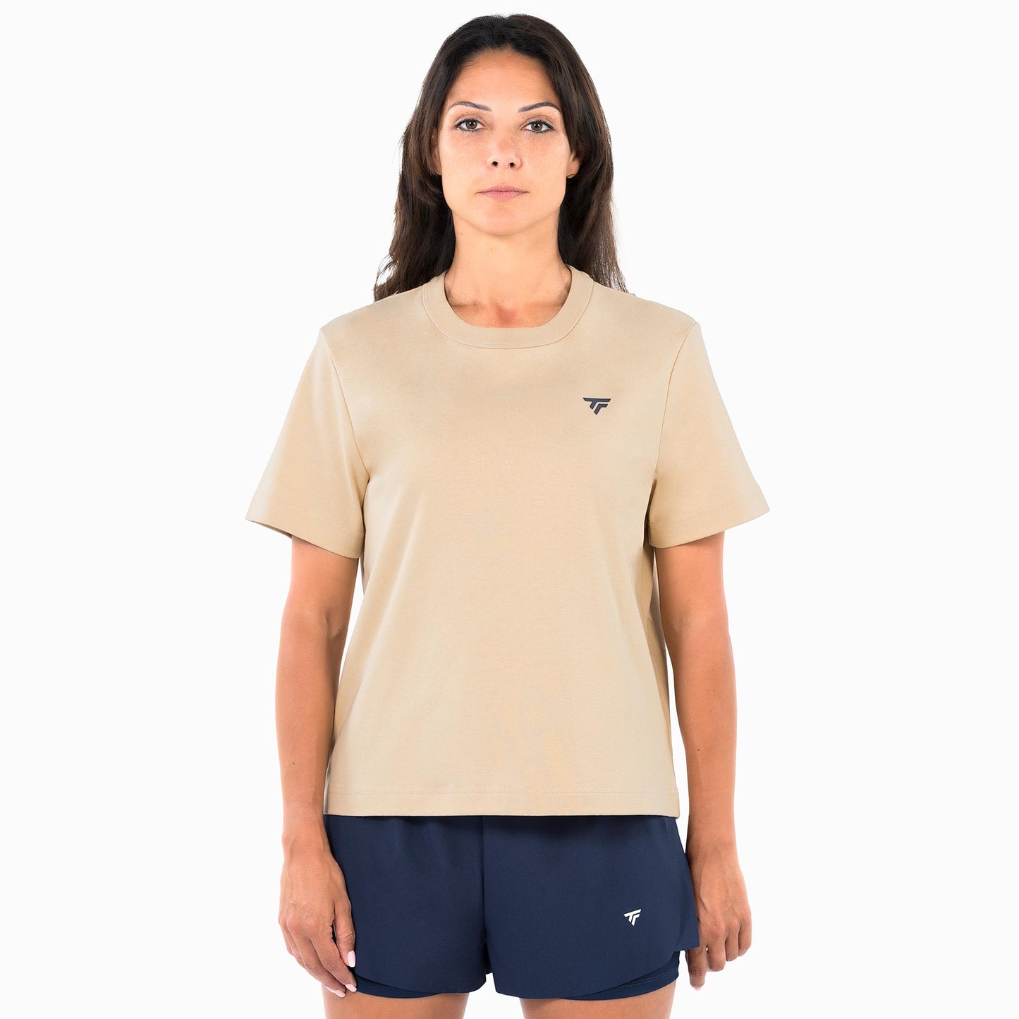 Tecnifibre Graphic T-shirt Damer - beige