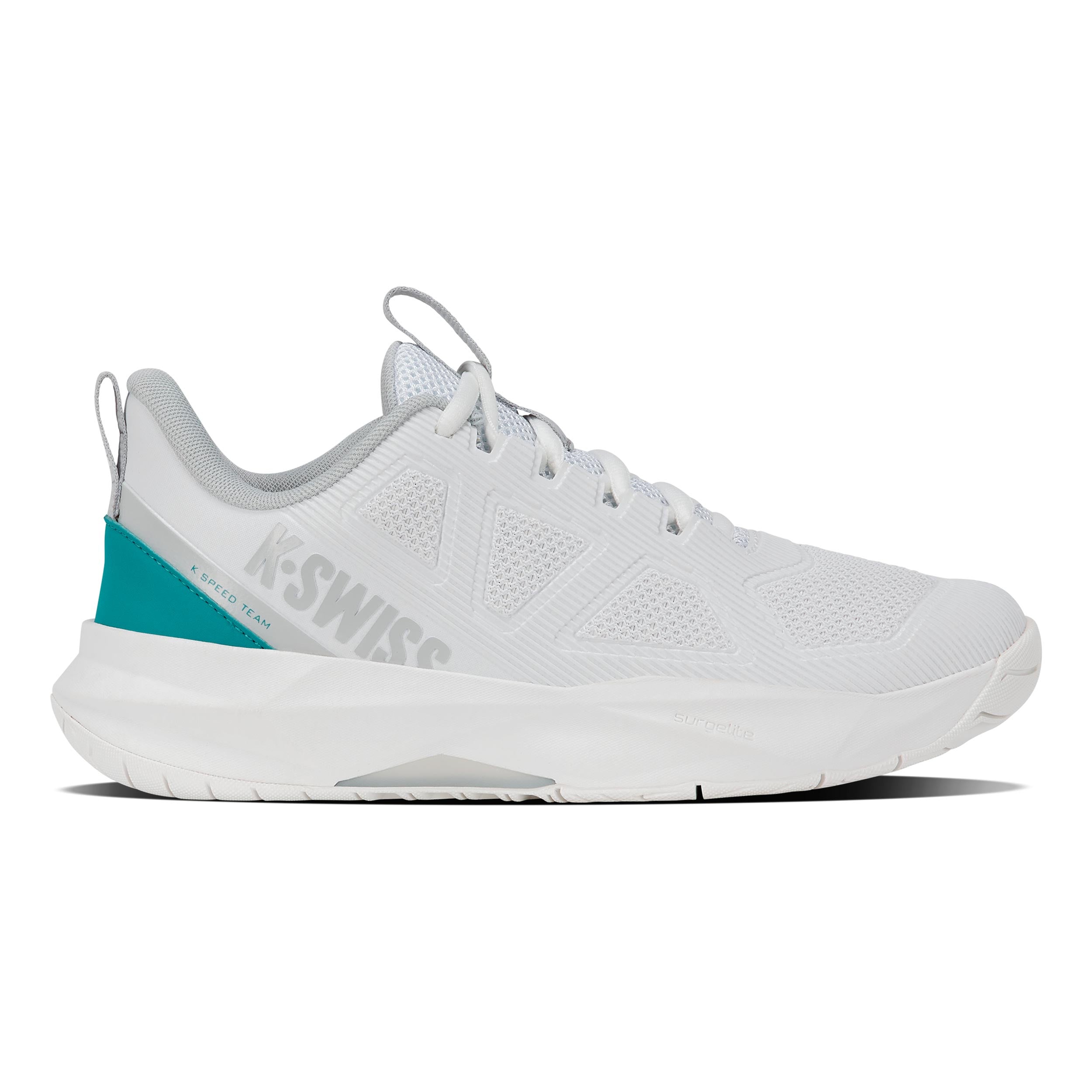 K-Swiss K-Speed Team Allroundsko Damer - vit, turkos