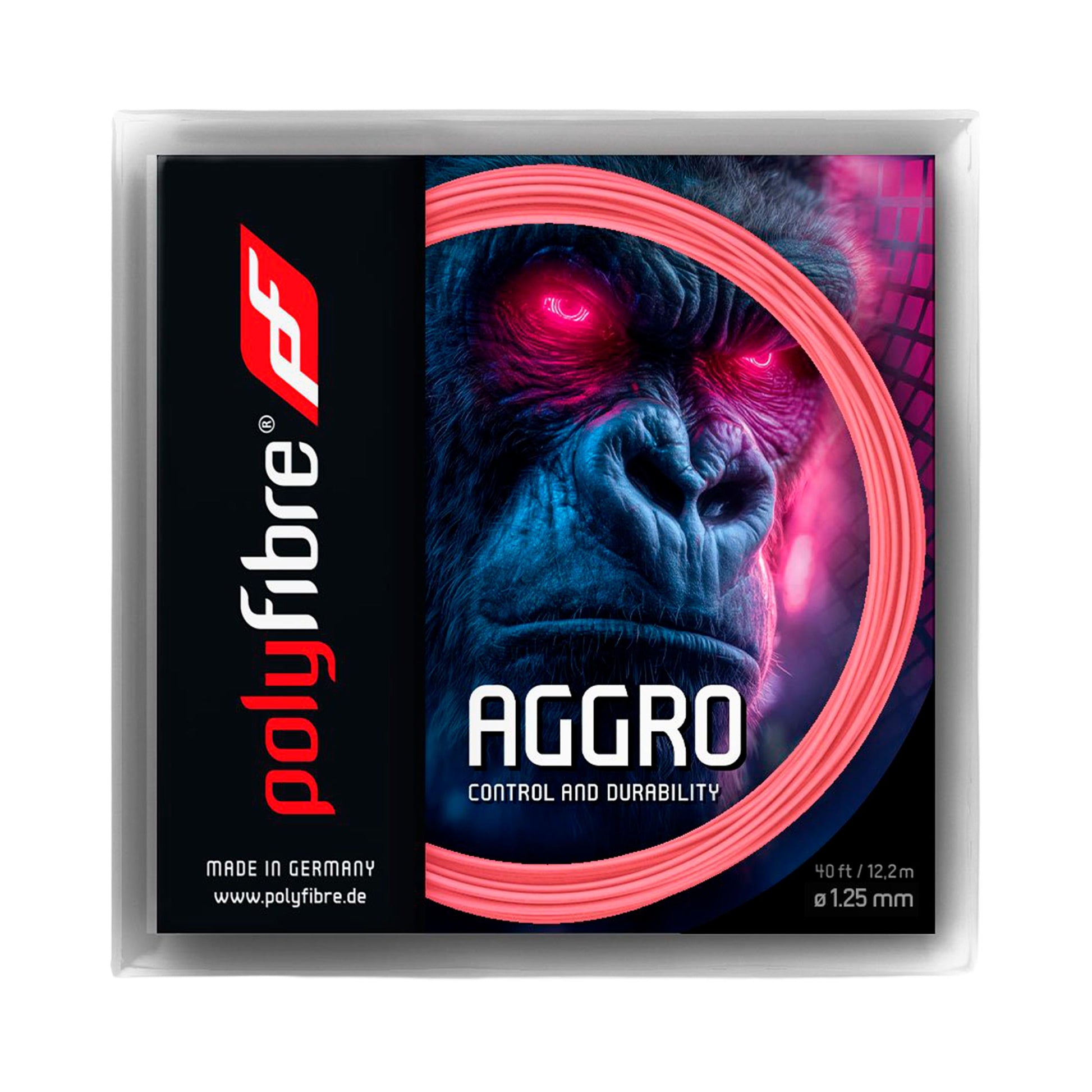 Polyfibre Aggro Strängset 12,2m - rosa