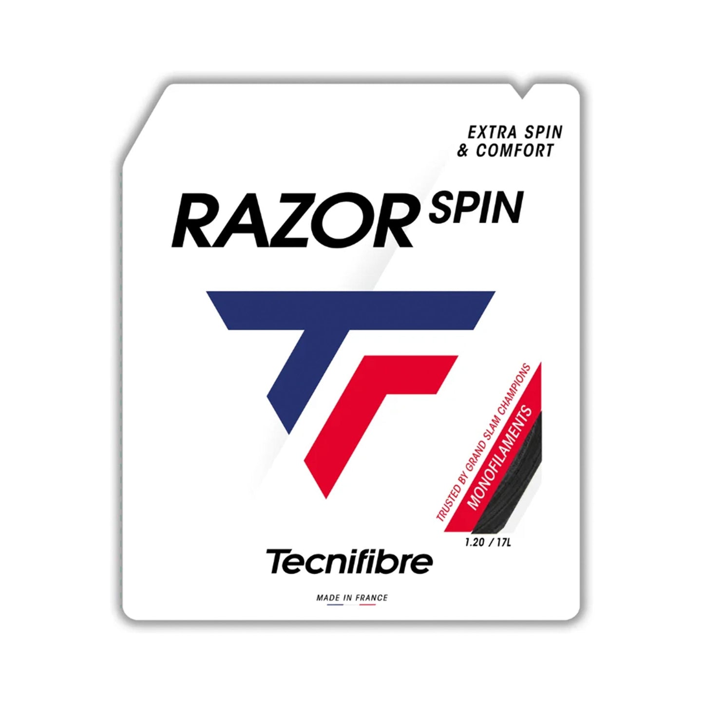 Tecnifibre Razor Spin Strängset 12m - svart