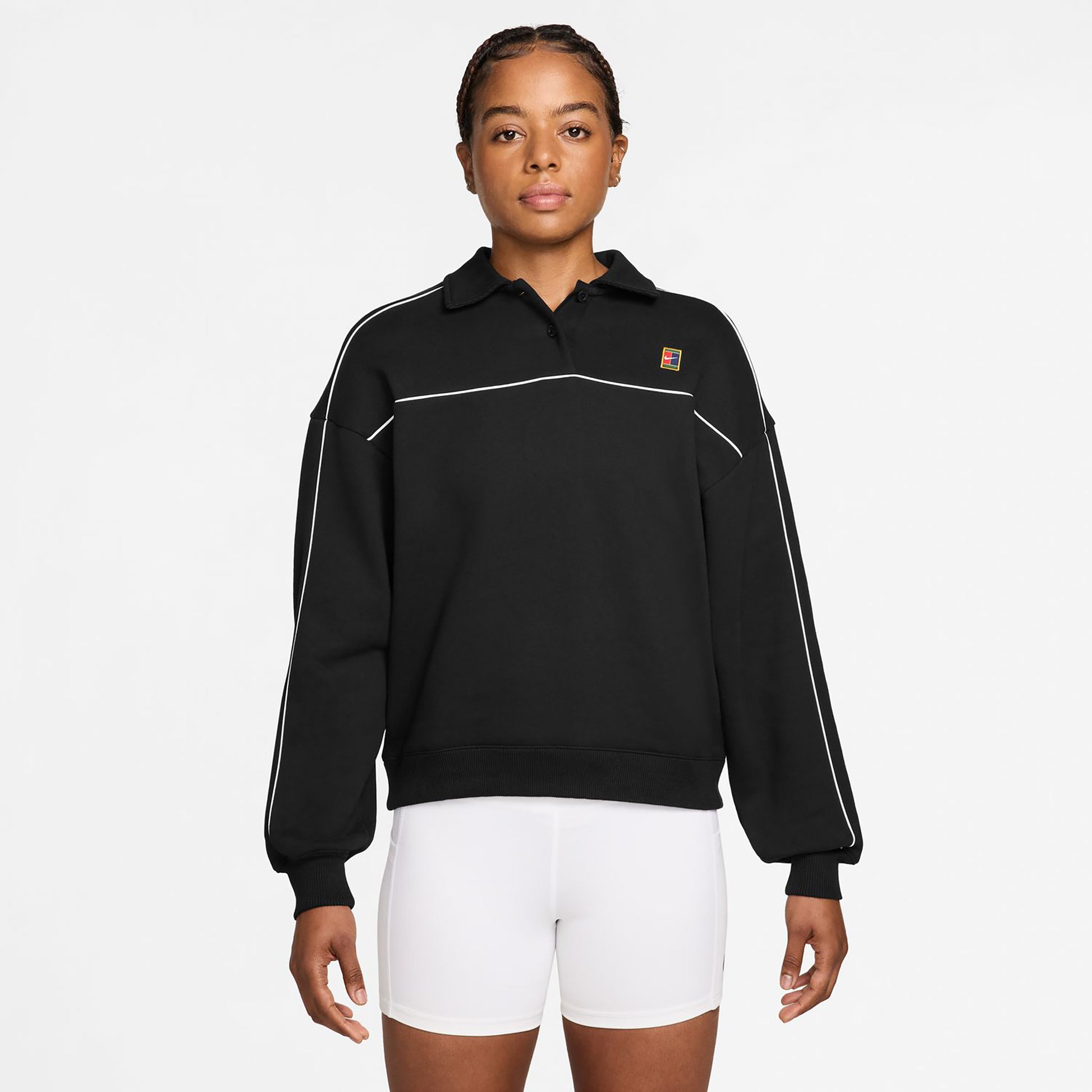 Nike Court Långärmat Damer - svart