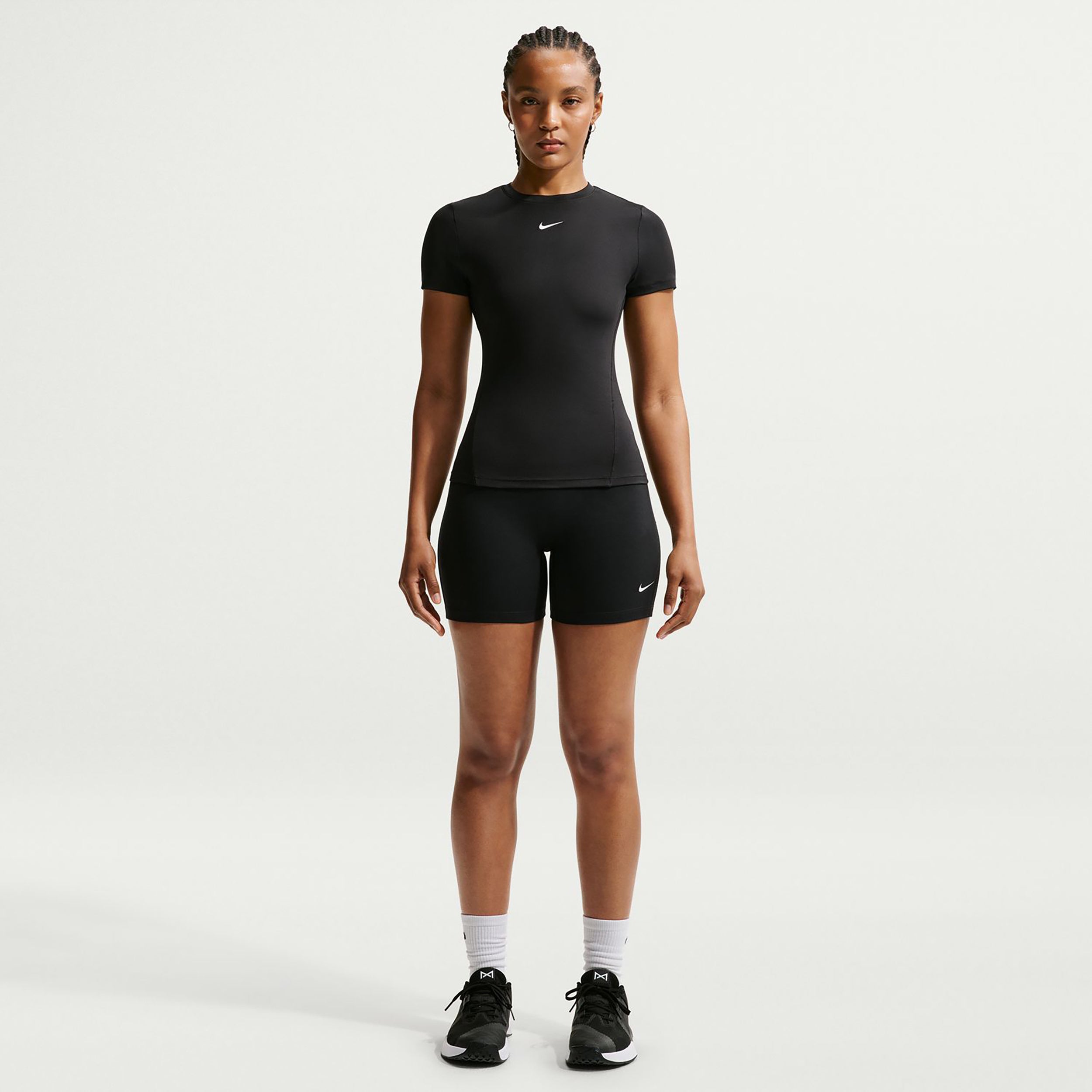 Nike One Fitted T-shirt Damer - svart