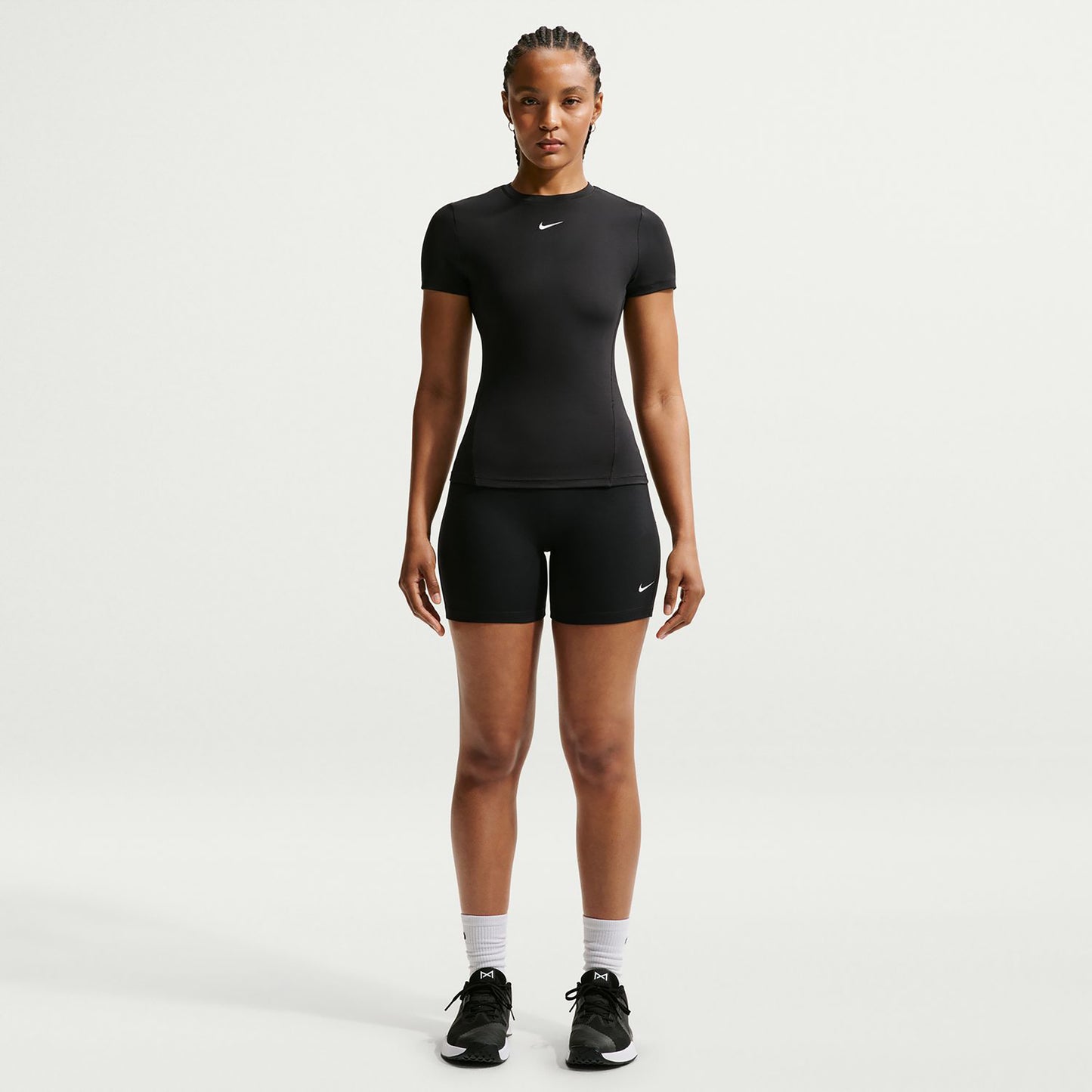 Nike One Fitted T-shirt Damer - svart