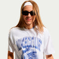 Court Slam T-shirt Damer - vit