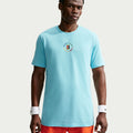 Court T-shirt Herrar - turkos