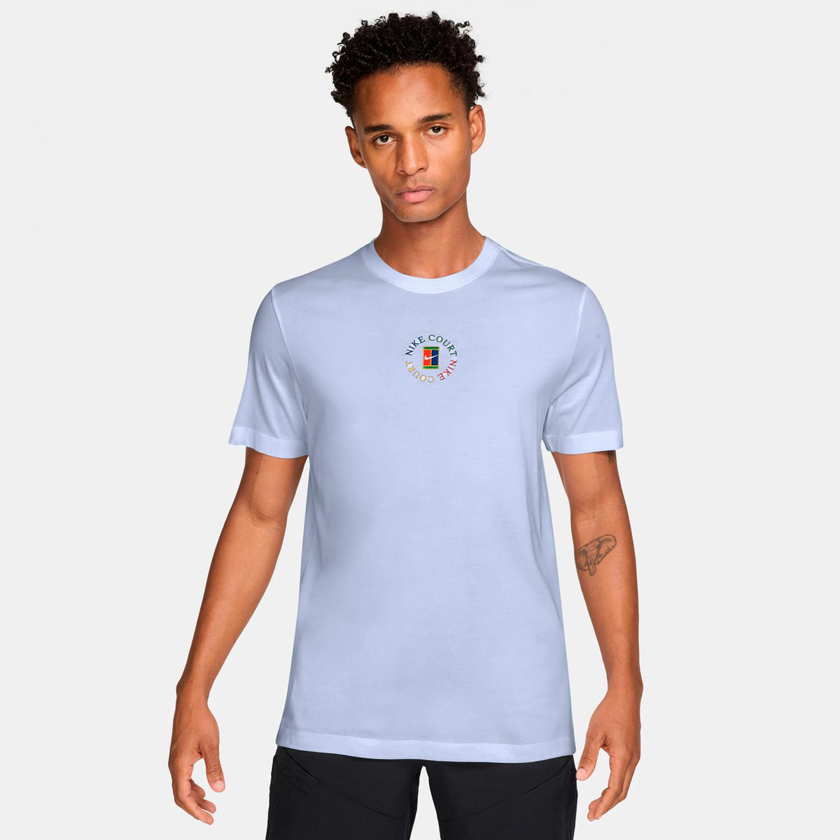 Nike Court T-shirt Herrar - blågrå