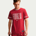 Court T-shirt Herrar - röd