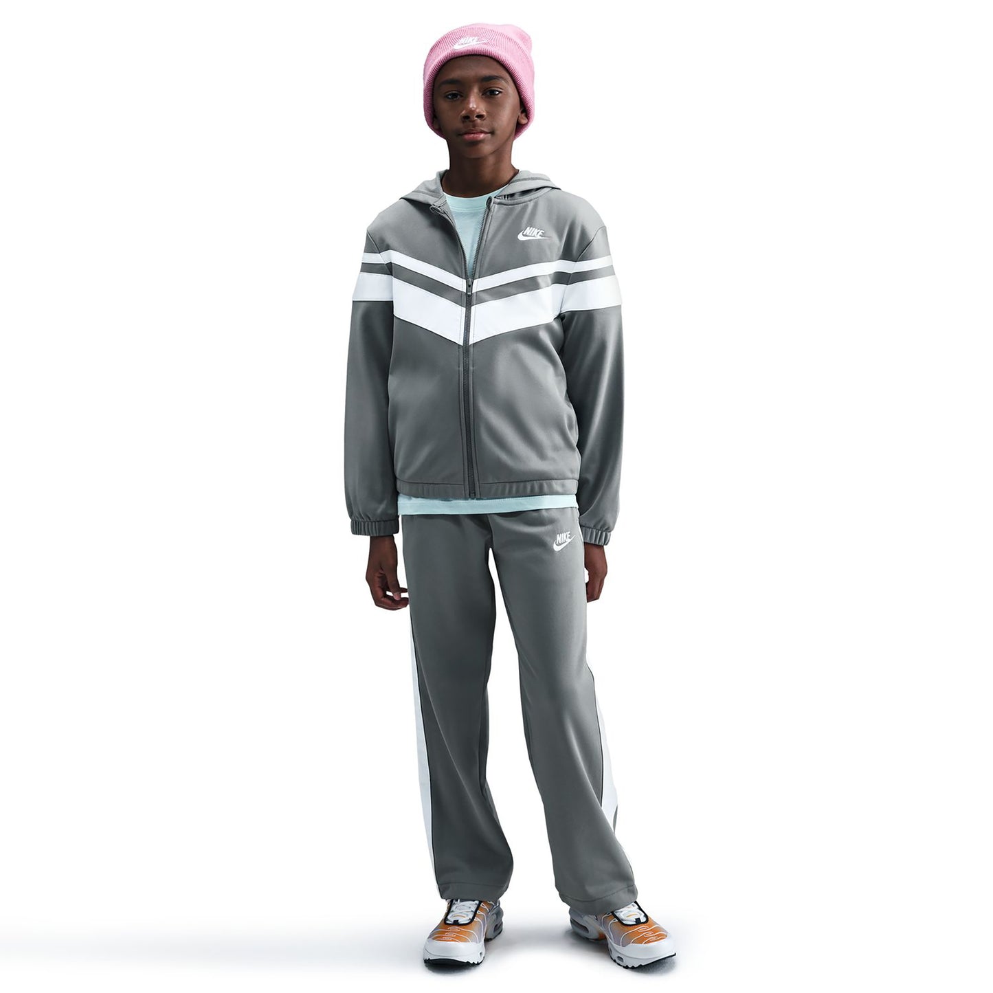 Nike Sportswear Träningsoverall Barn - grå, vit