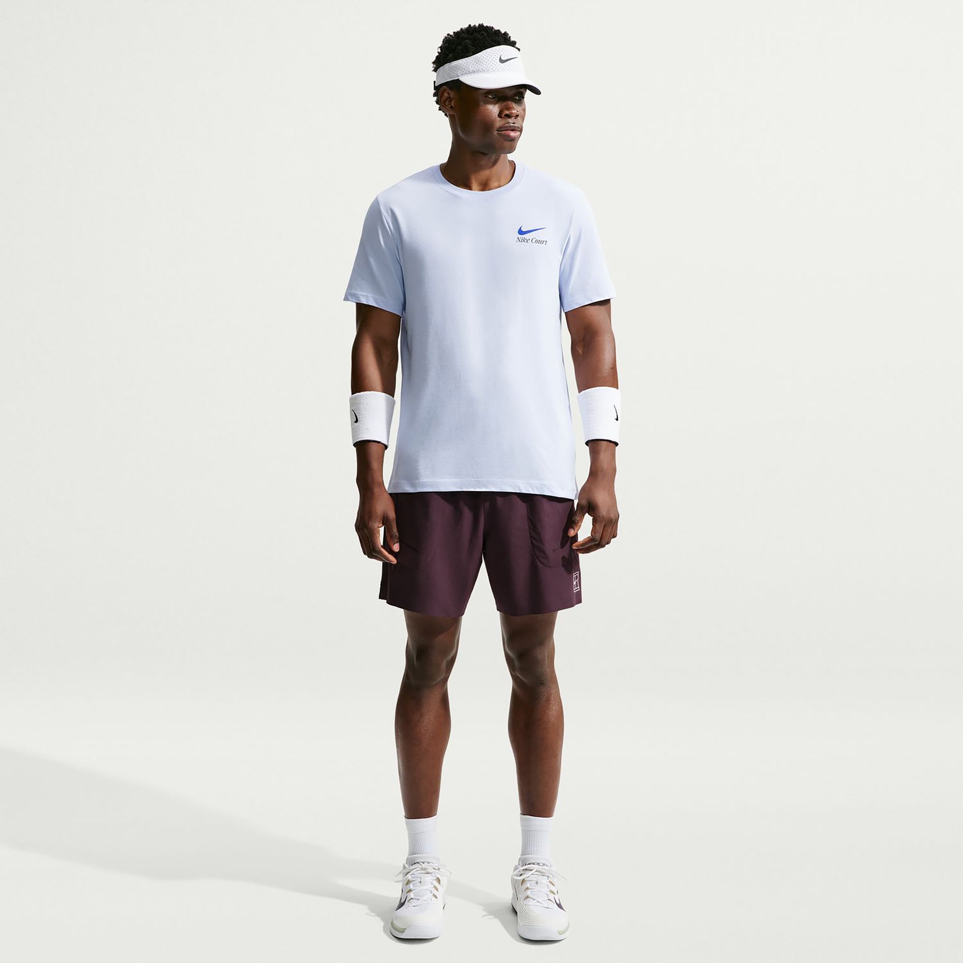 Nike Court Dri-Fit T-shirt Herrar - syrén