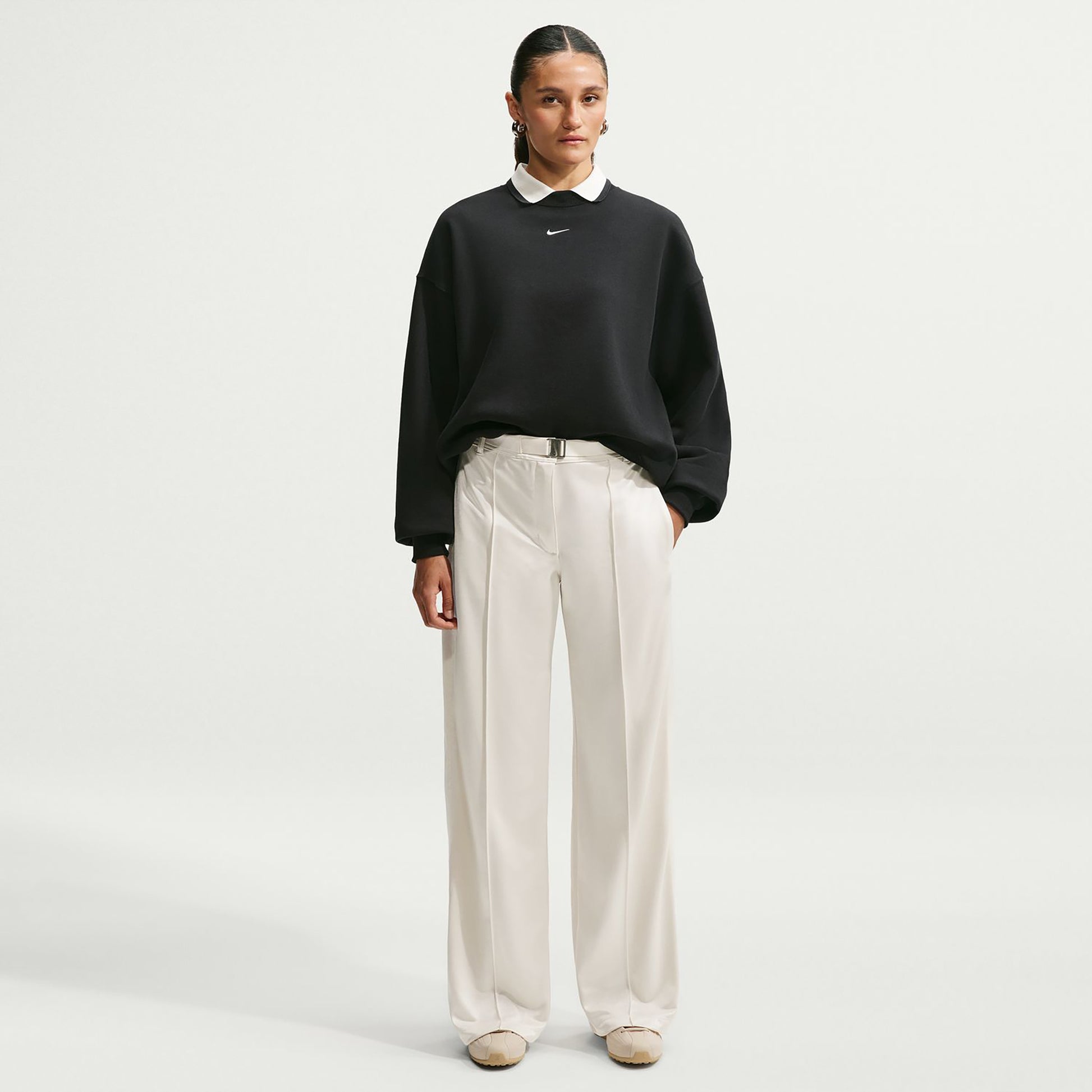 Nike Studio Fleece Tröja Damer - svart