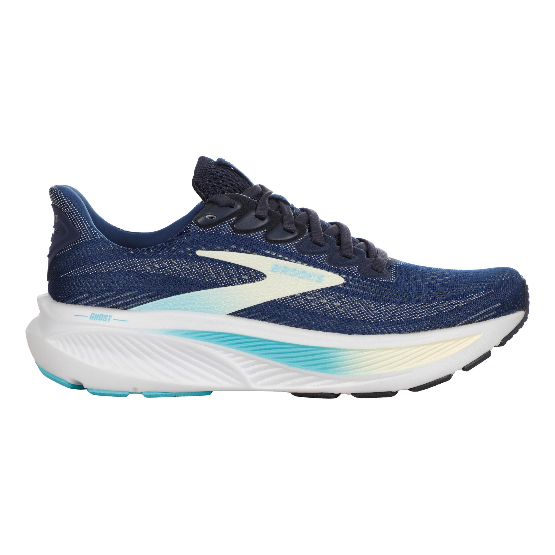 Brooks Ghost 17 Neutralsko Damer - mörkblå, turkos