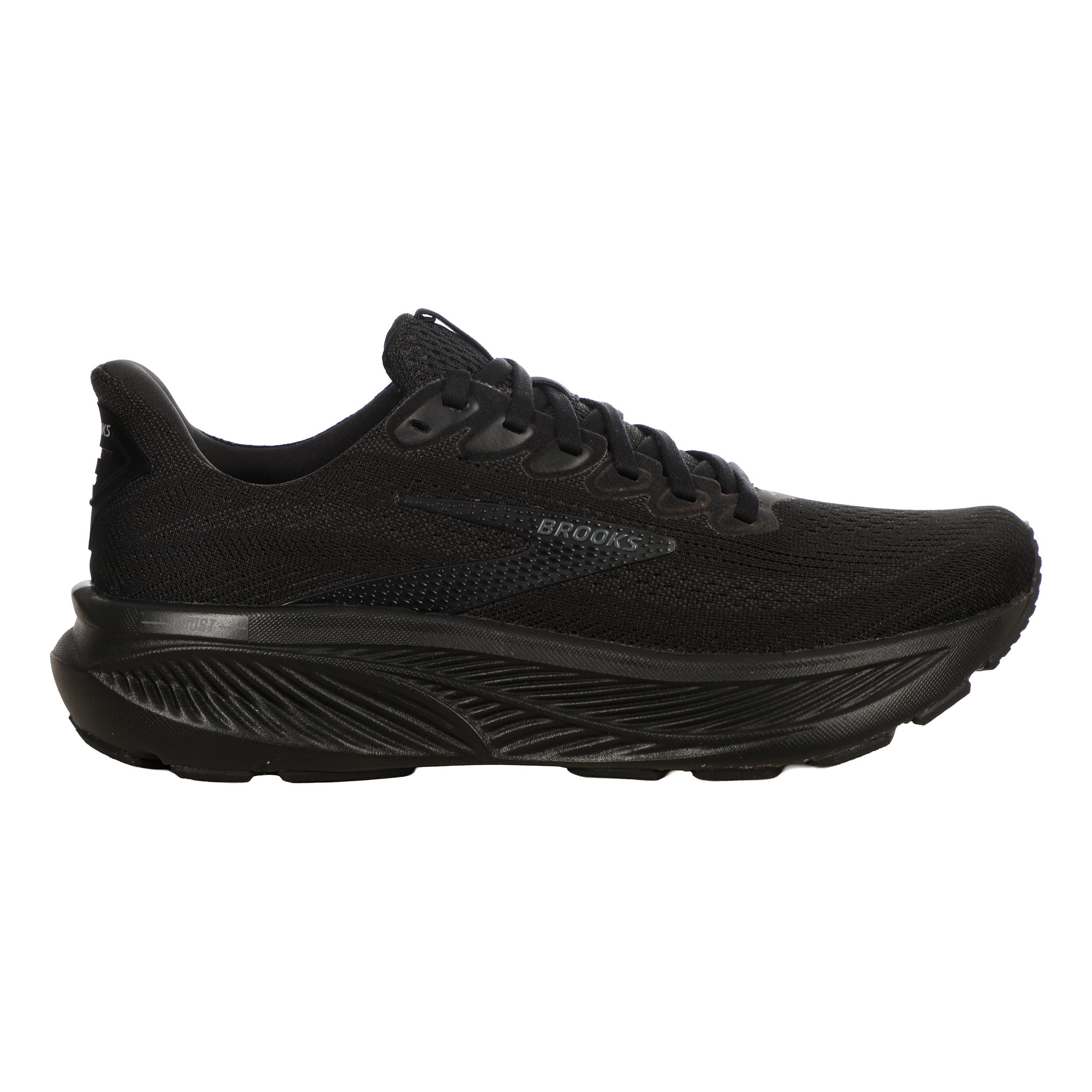Brooks Ghost 17, wide Neutralsko Damer - svart, svart
