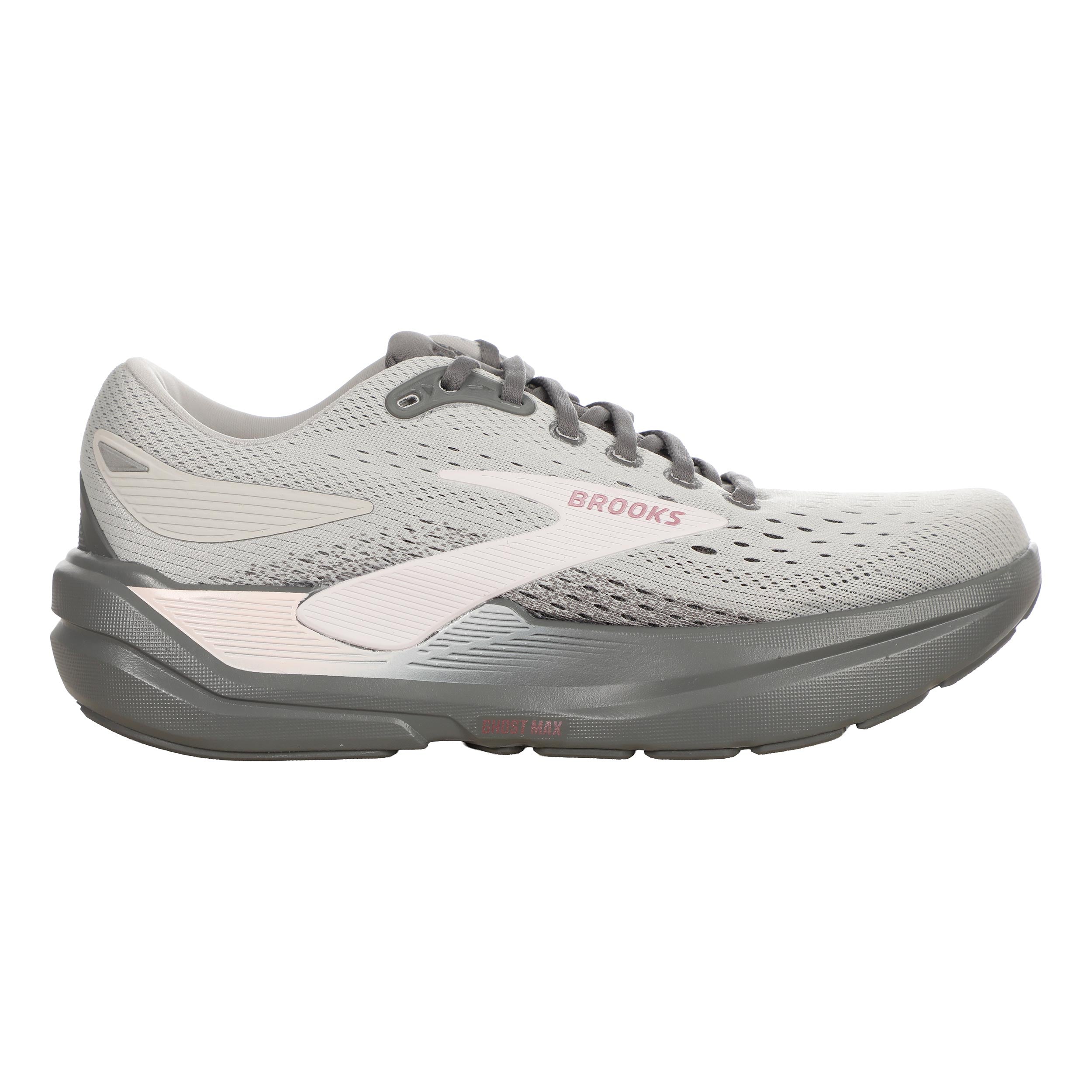 Brooks Ghost Max 3 Neutralsko Damer - grå, rosa