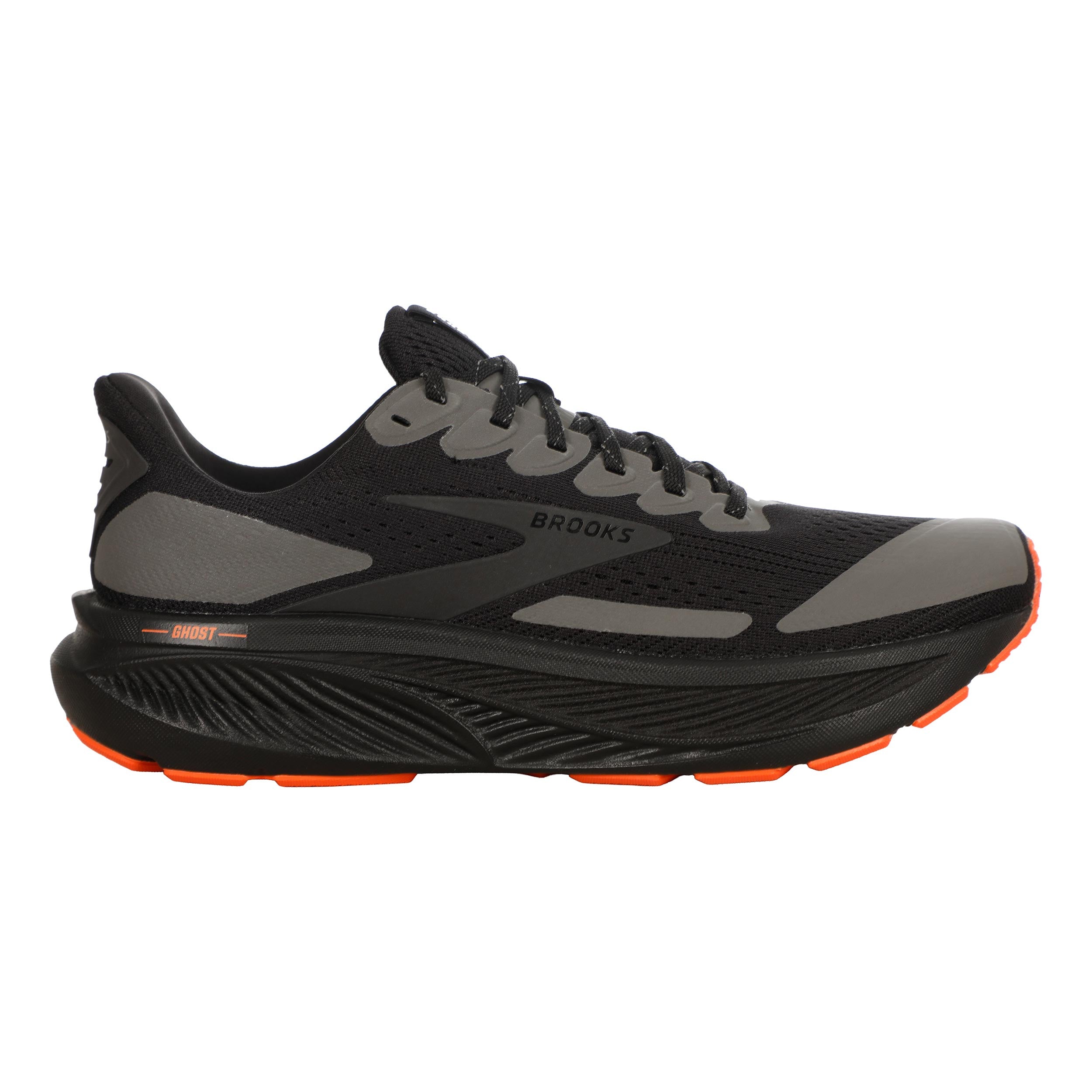 Brooks Ghost 17 Neutralsko Herrar - svart, orange