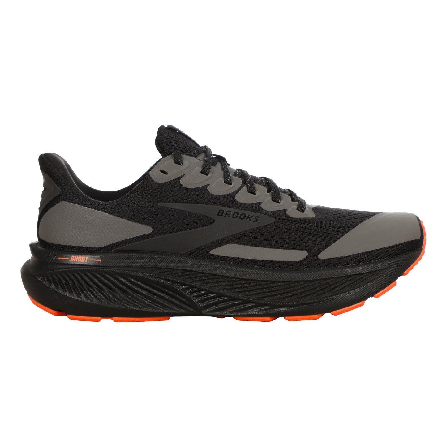 Brooks Ghost 17 Neutralsko Herrar - svart, orange