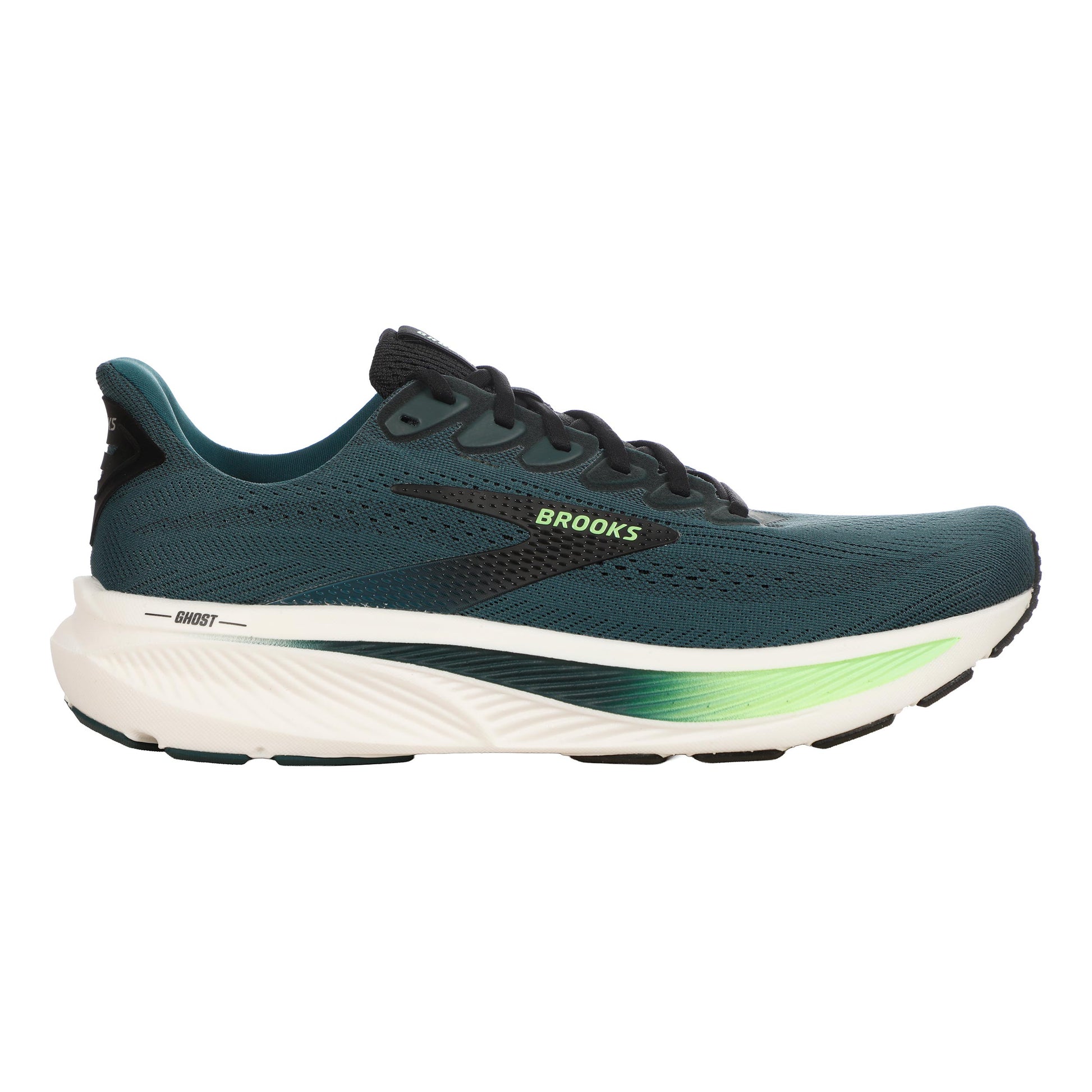 Brooks Ghost 17 Neutralsko Herrar - mörkgrön, svart