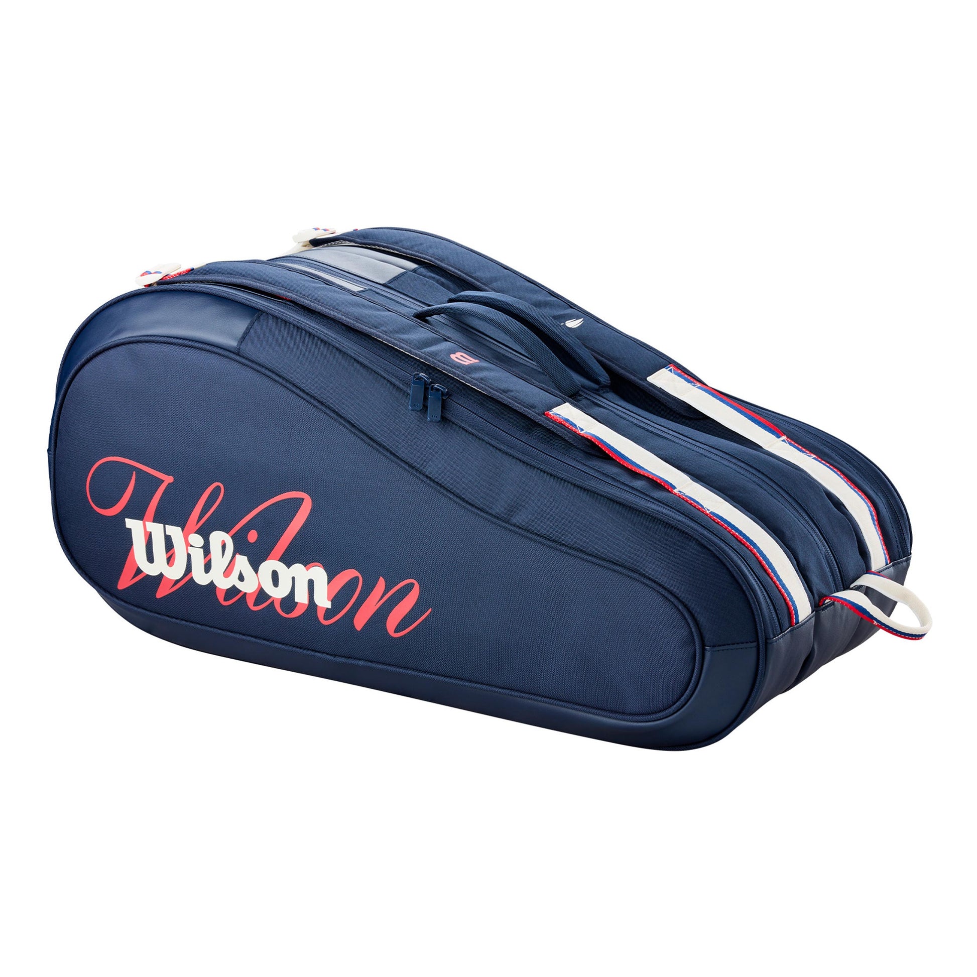 Wilson US Open 2026 12er Racketväska - mörkblå