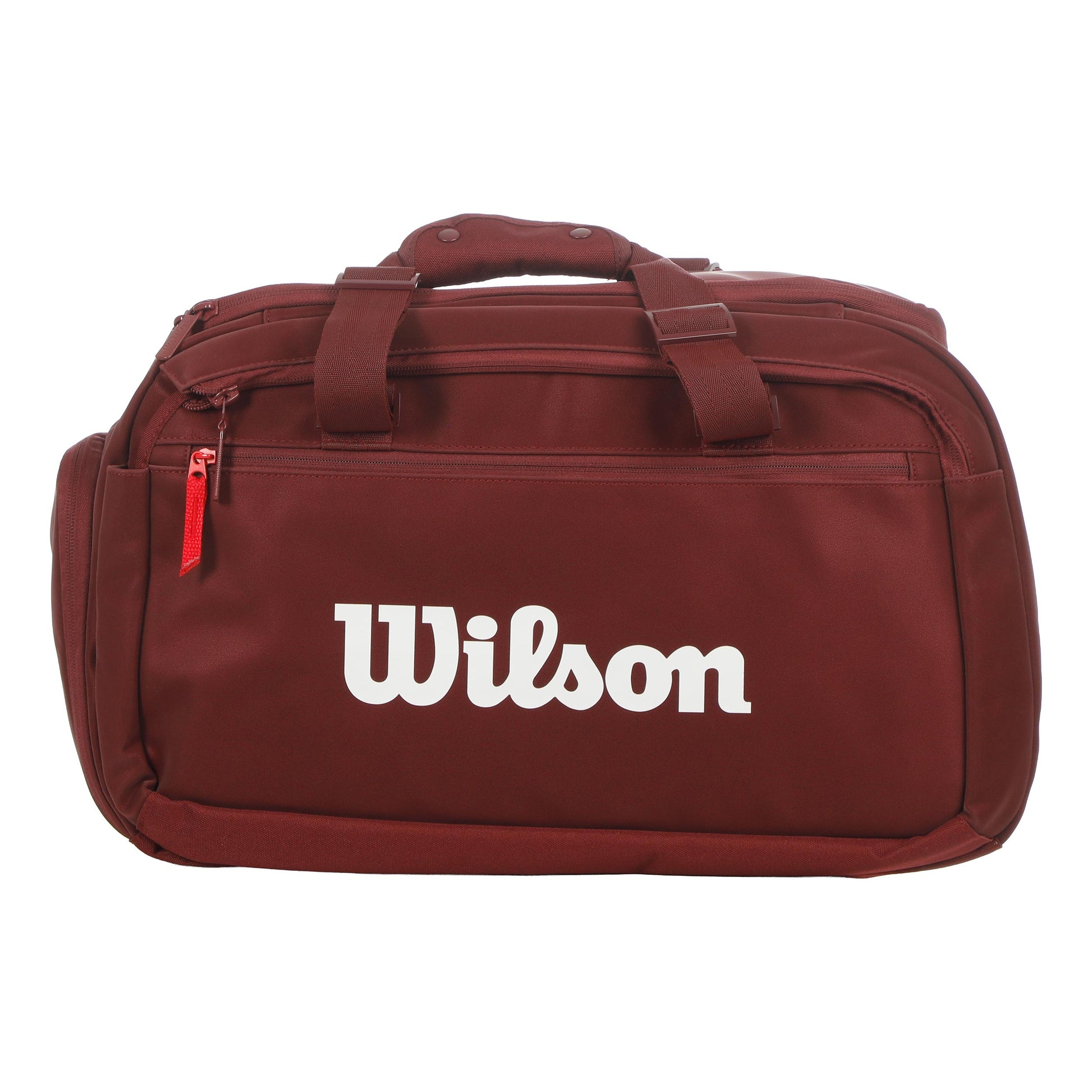 Wilson Defyer V1 Small Duffel Sportväska - rött vin