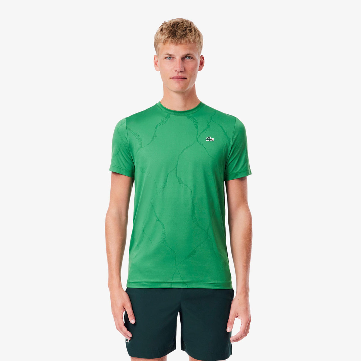 Lacoste T-shirt Herrar - grön