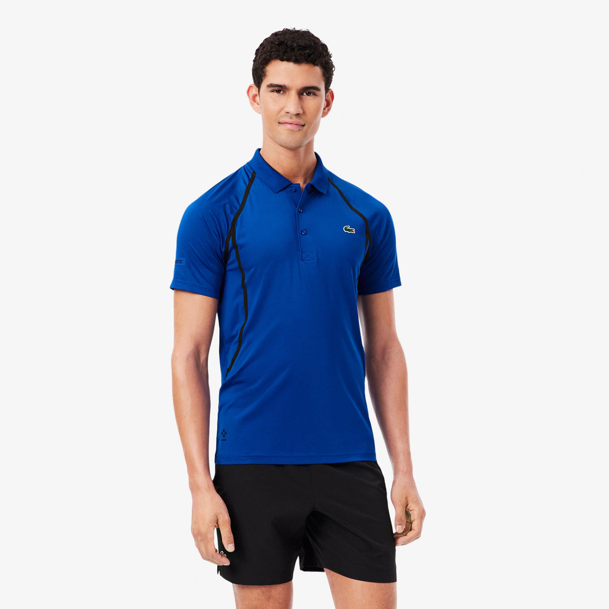 Lacoste Polo Herrar - blå, svart