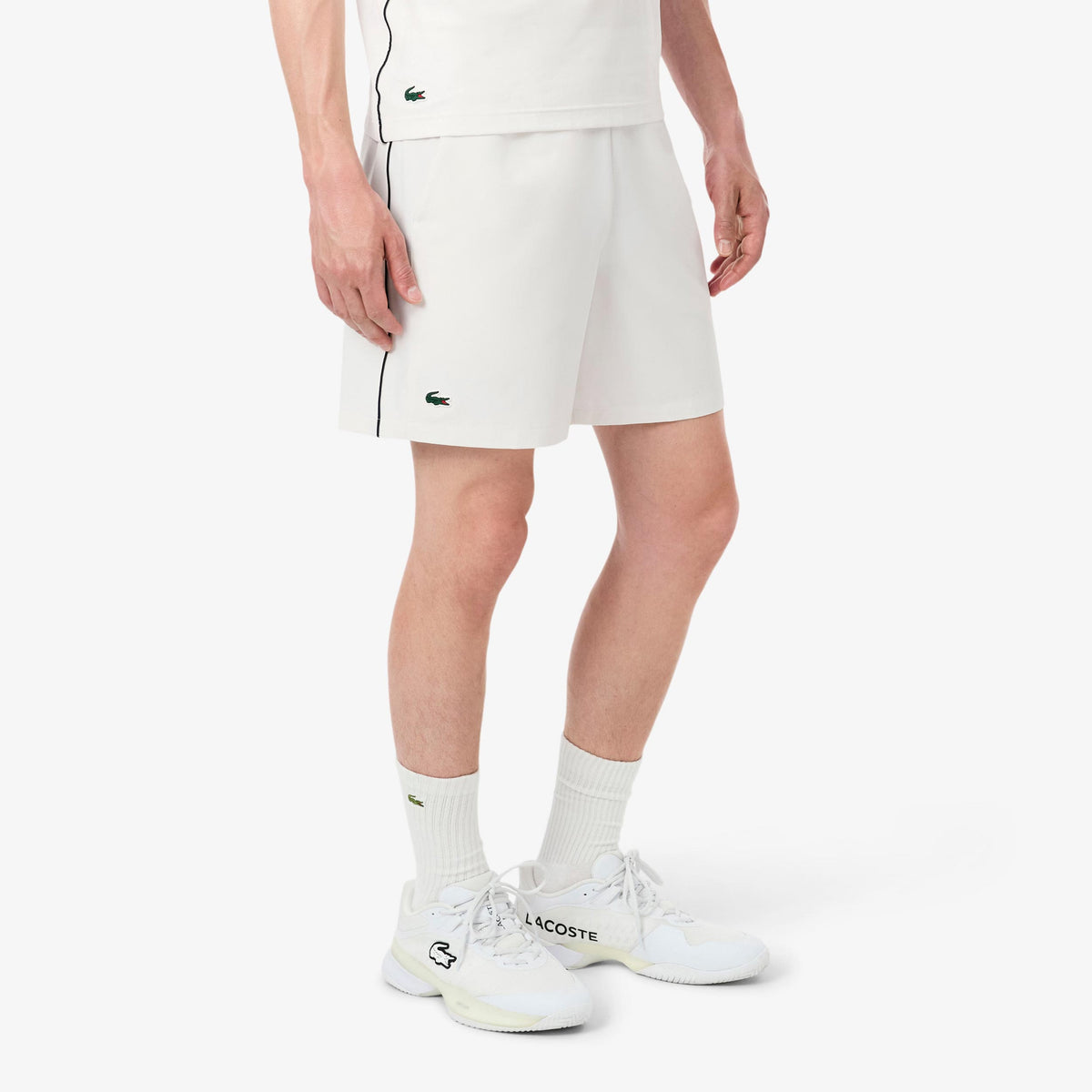 Lacoste Shorts Herrar - vit