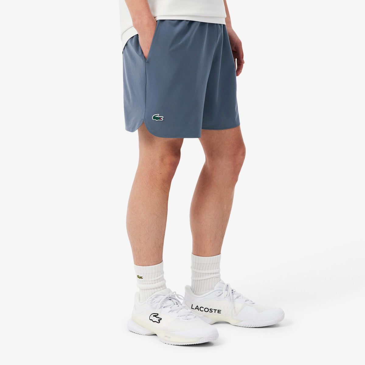 Lacoste Shorts Herrar - graublau