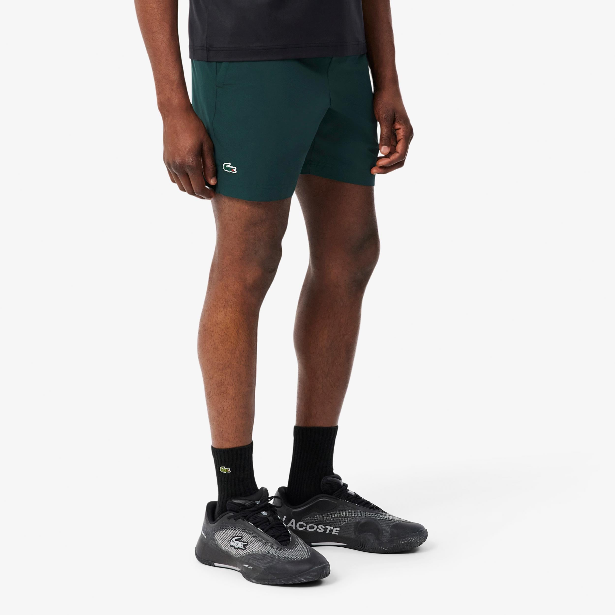 Lacoste Shorts Herrar - mörkgrön