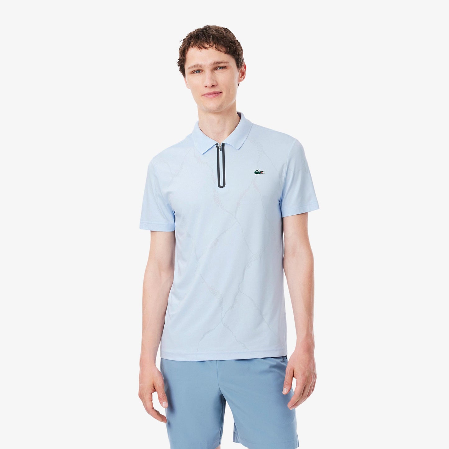 Lacoste Polo Herrar - ljusblå