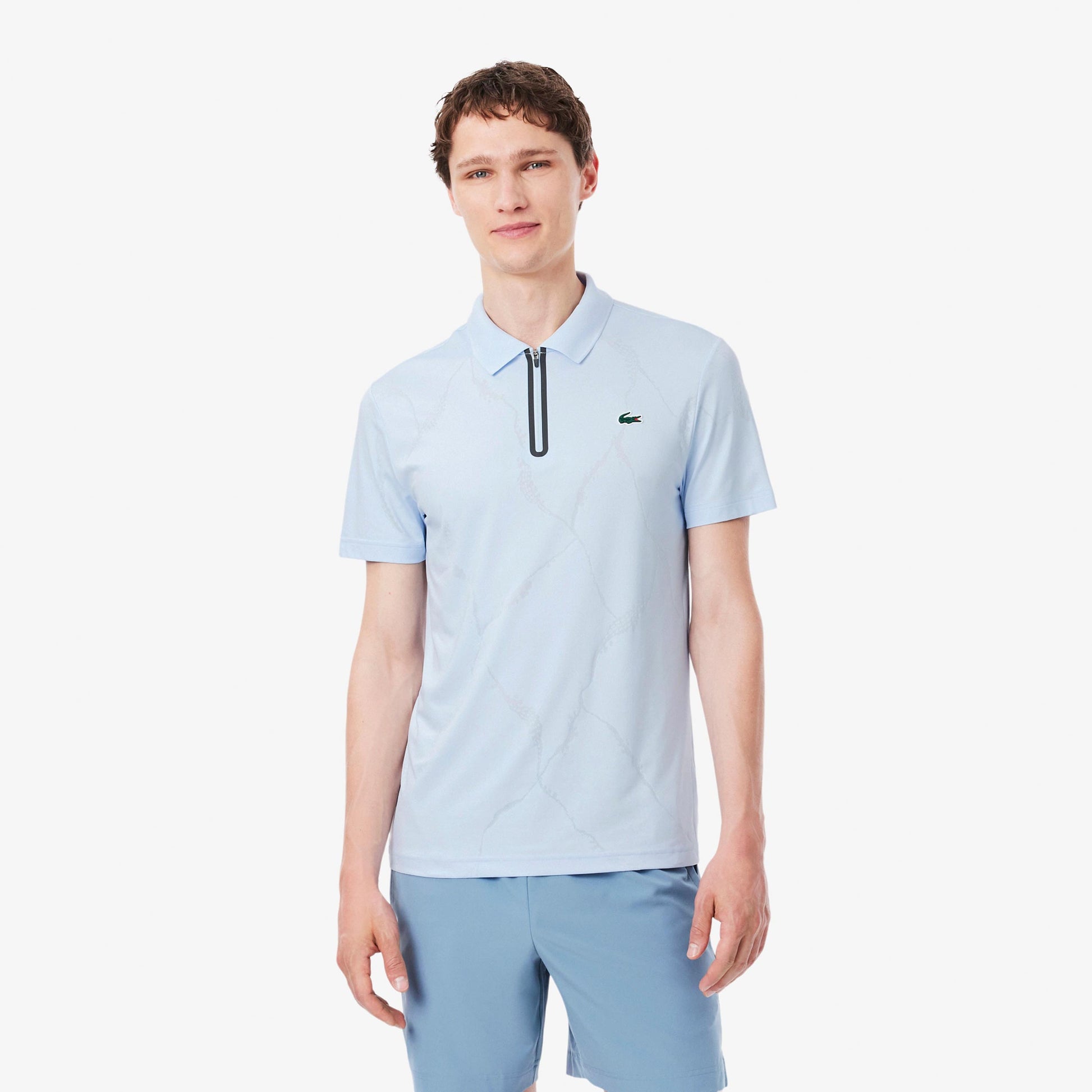 Lacoste Polo Herrar - ljusblå