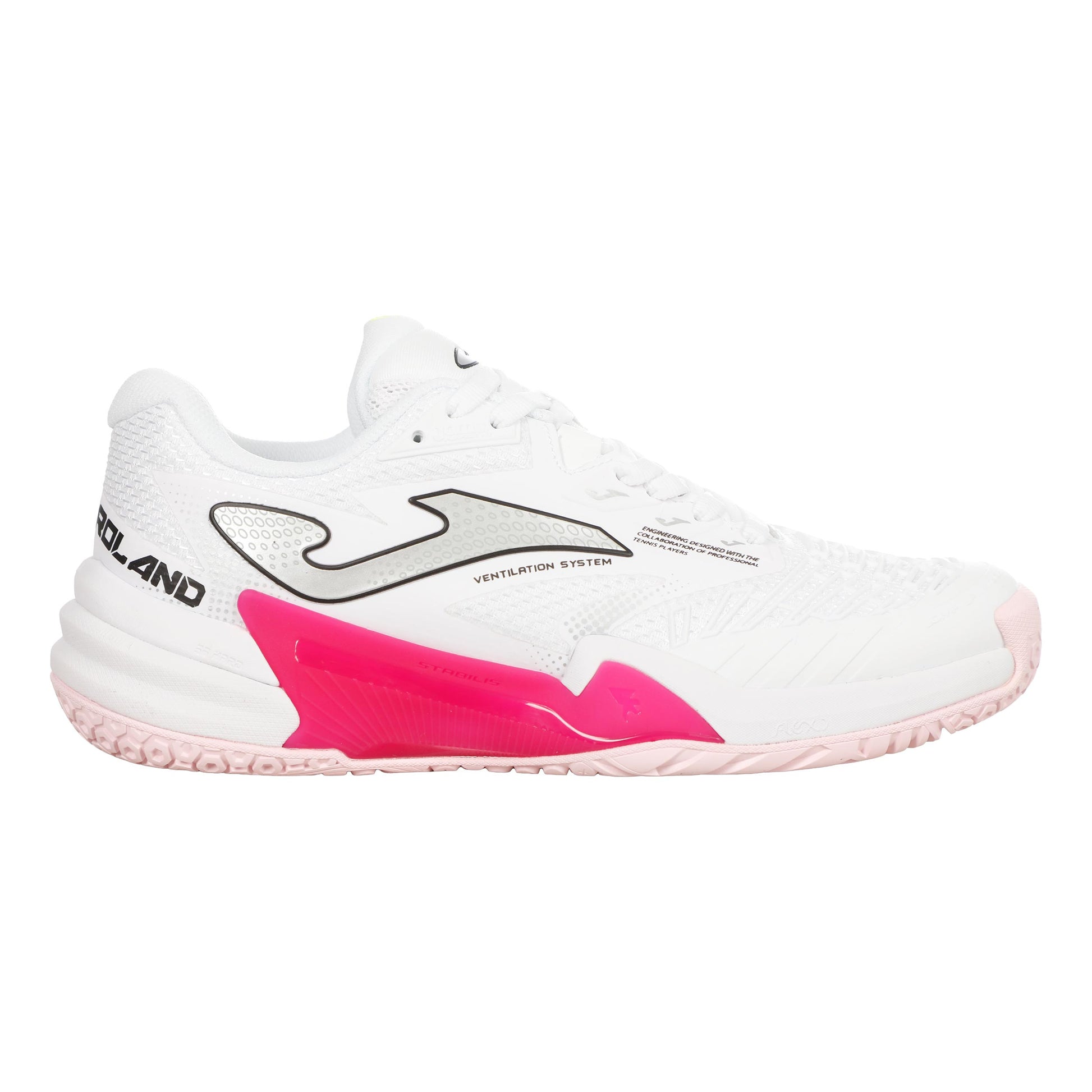Joma Roland Allroundsko Damer - vit, rosa