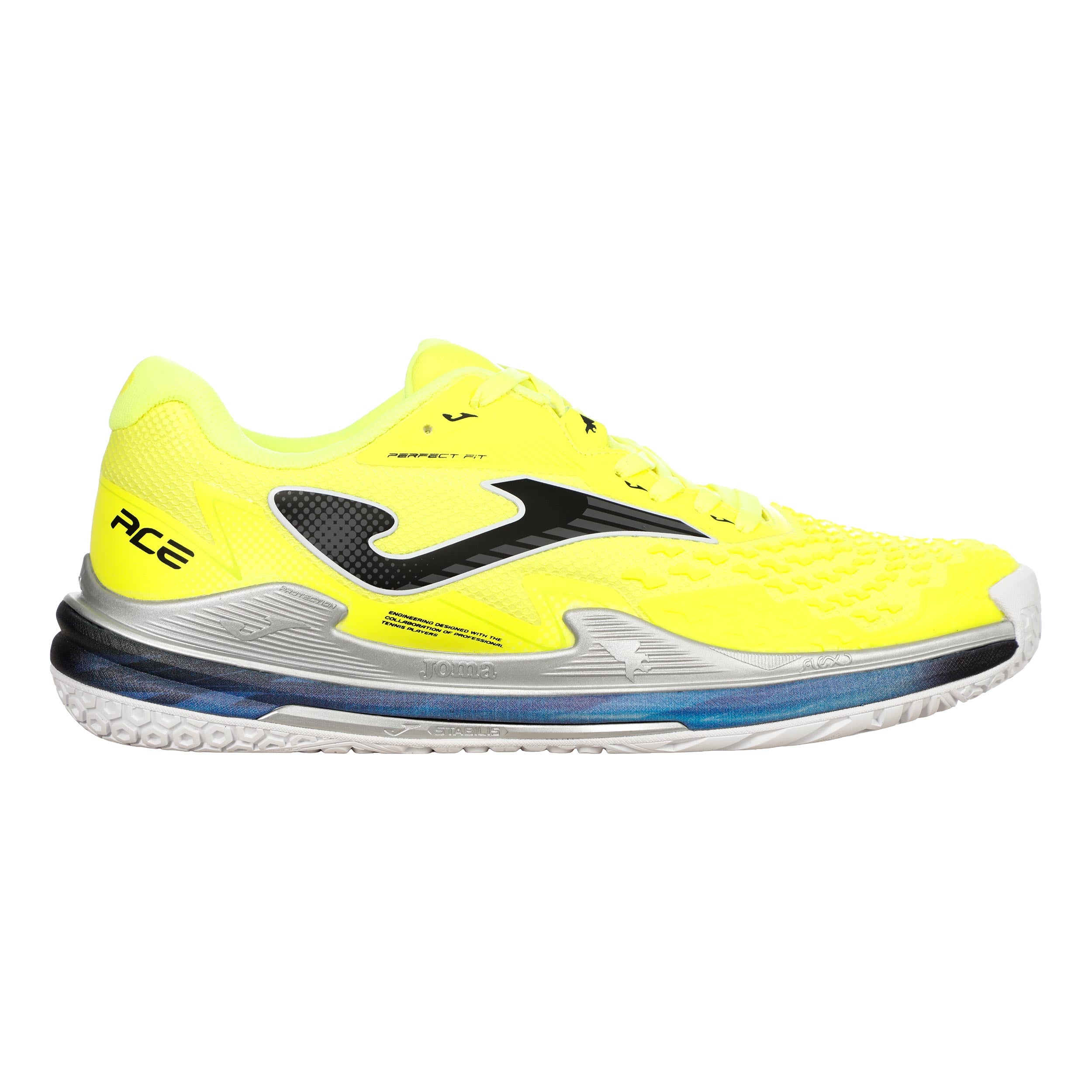 Joma Ace Allroundsko Herrar - neongul, silver