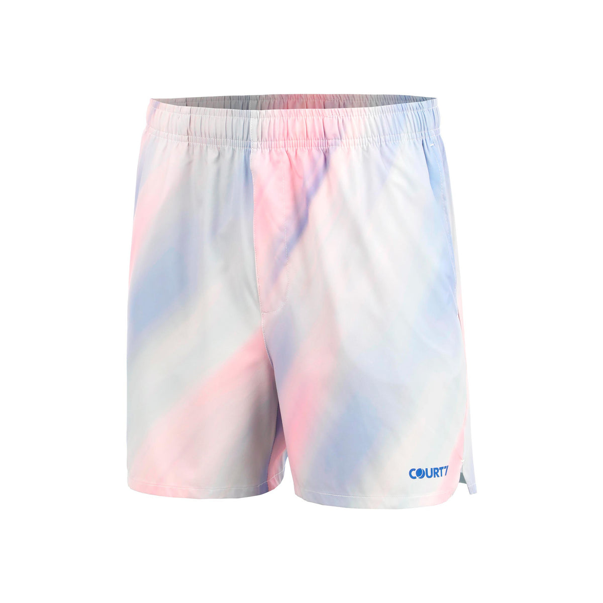 COURT7 Dual Pocket 5in Shorts Herrar - vit, flerfärgad