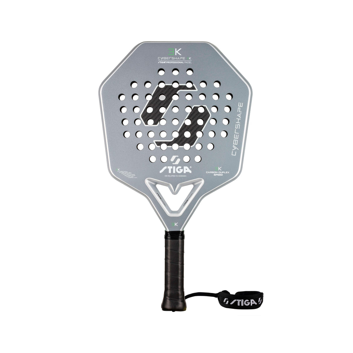 Stiga 3K 2 Cybershape Padelracket Testracketar