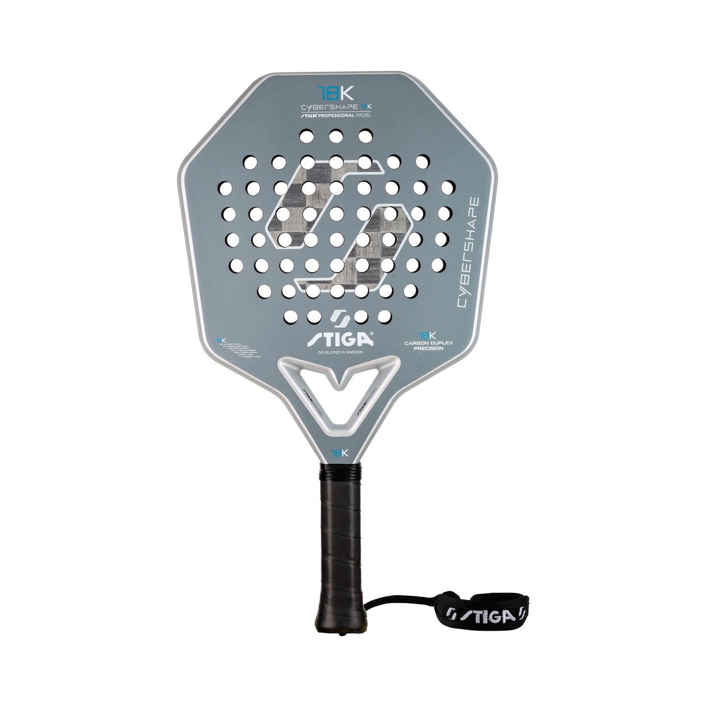 Stiga 18K 2 Cybershape Padelracket Testracketar