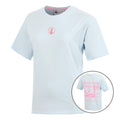 Club House Boyfriend T-shirt Damer - ljusblå