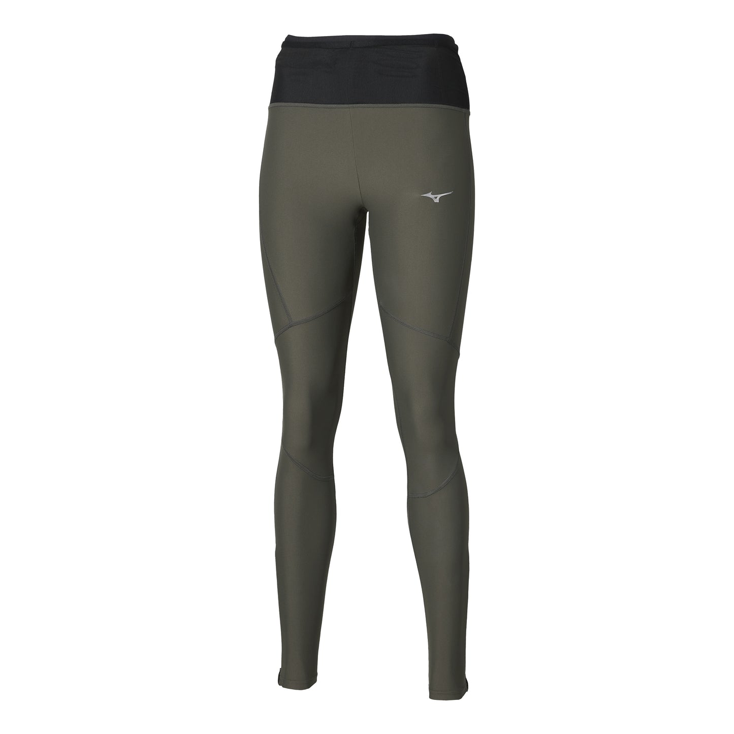 Mizuno Multi Pocket  Löpartights Damer - oliv