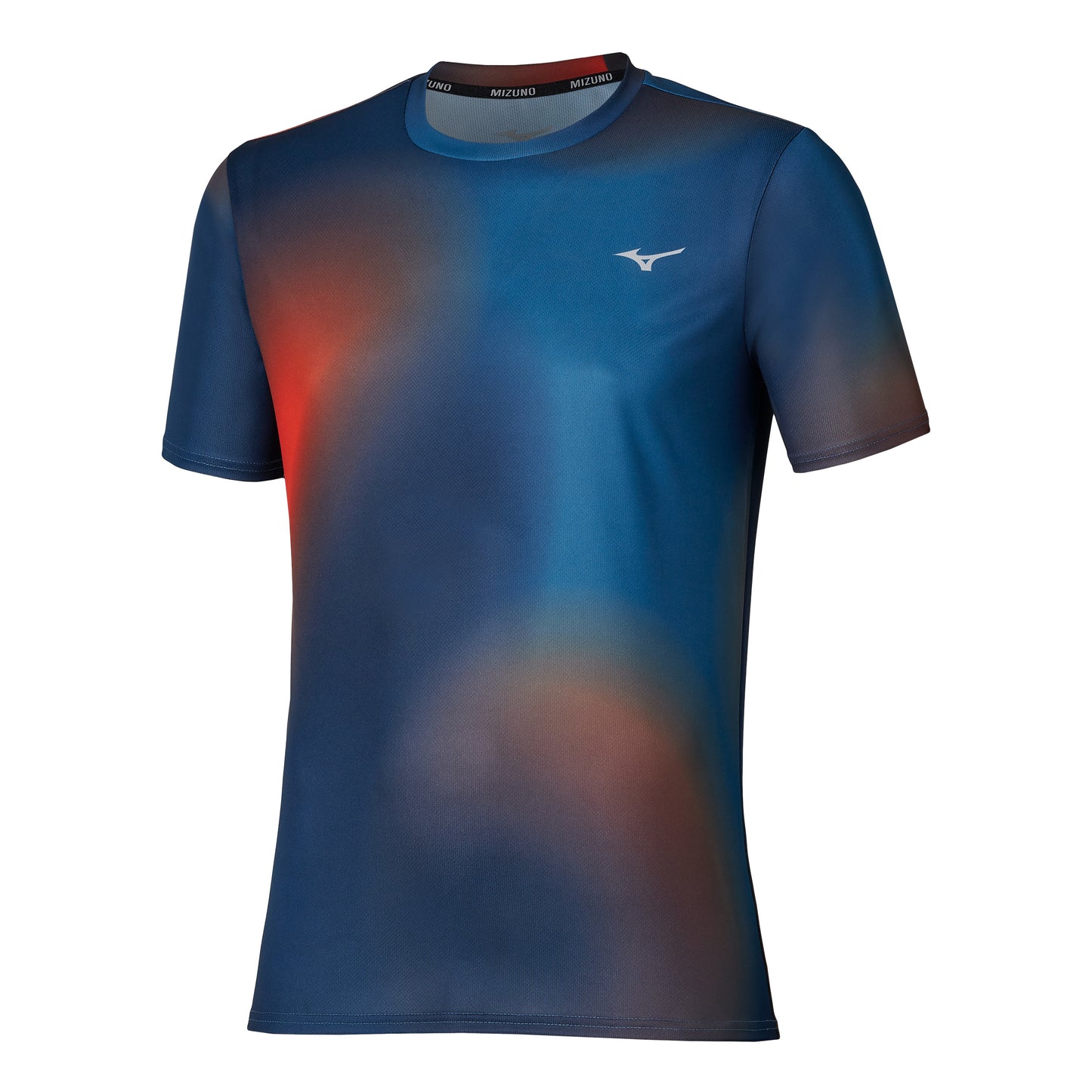 Mizuno Core Graphic Löpartröja Herrar - orange, blå
