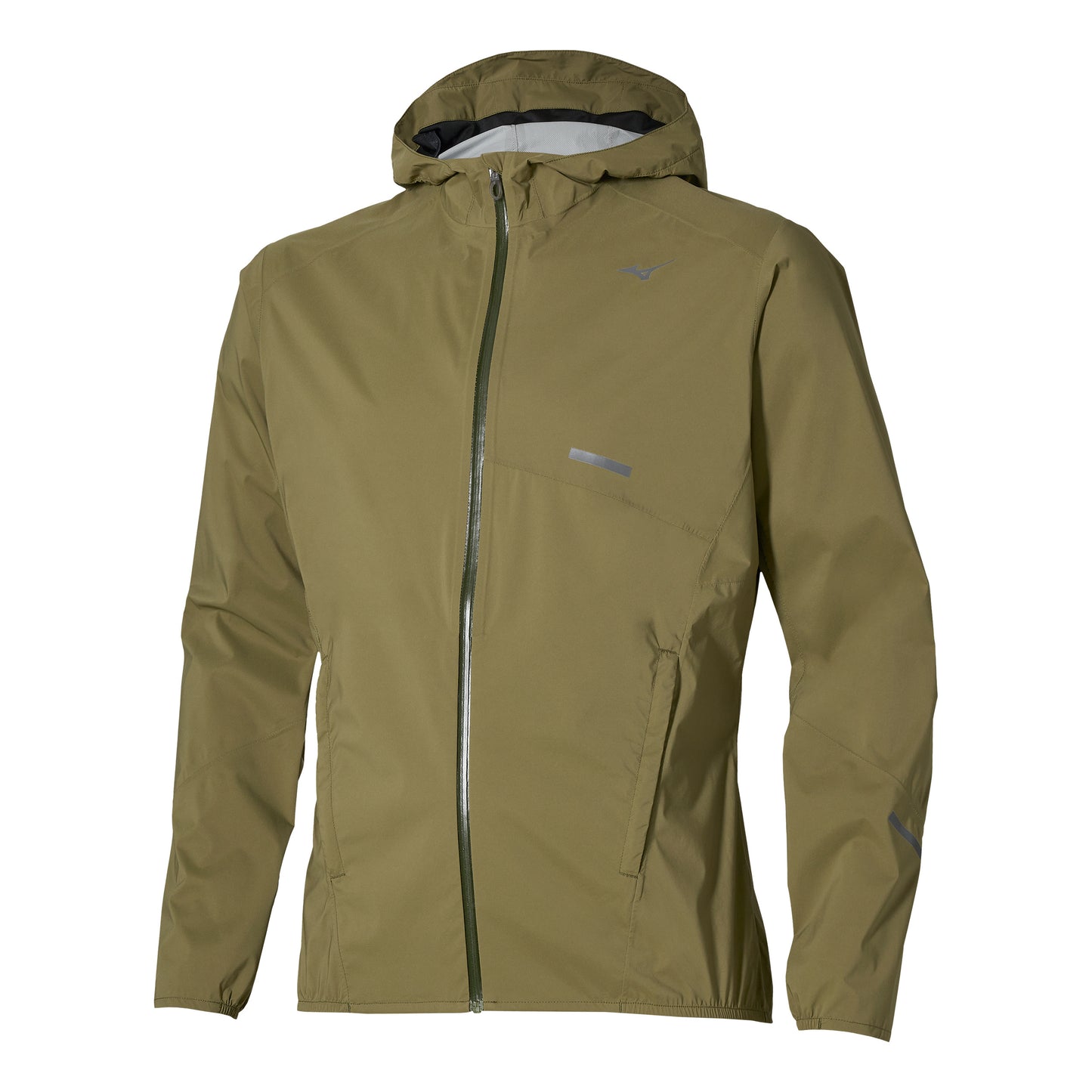 Mizuno Trail Waterproof 20K  Löparjacka Herrar - oliv