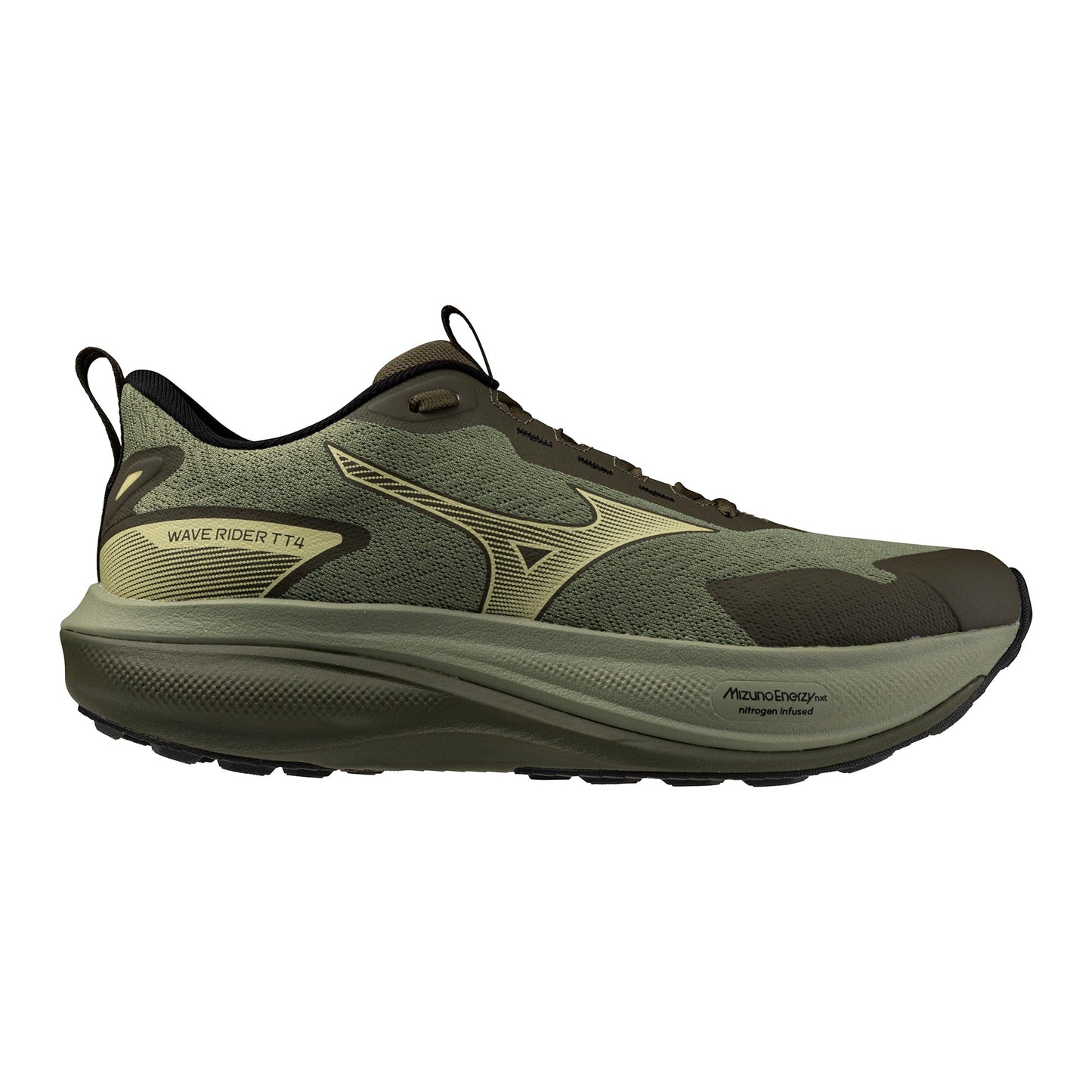 Mizuno Wave Rider TT 4  Terrängsko Herrar - visdom, mörkgrön