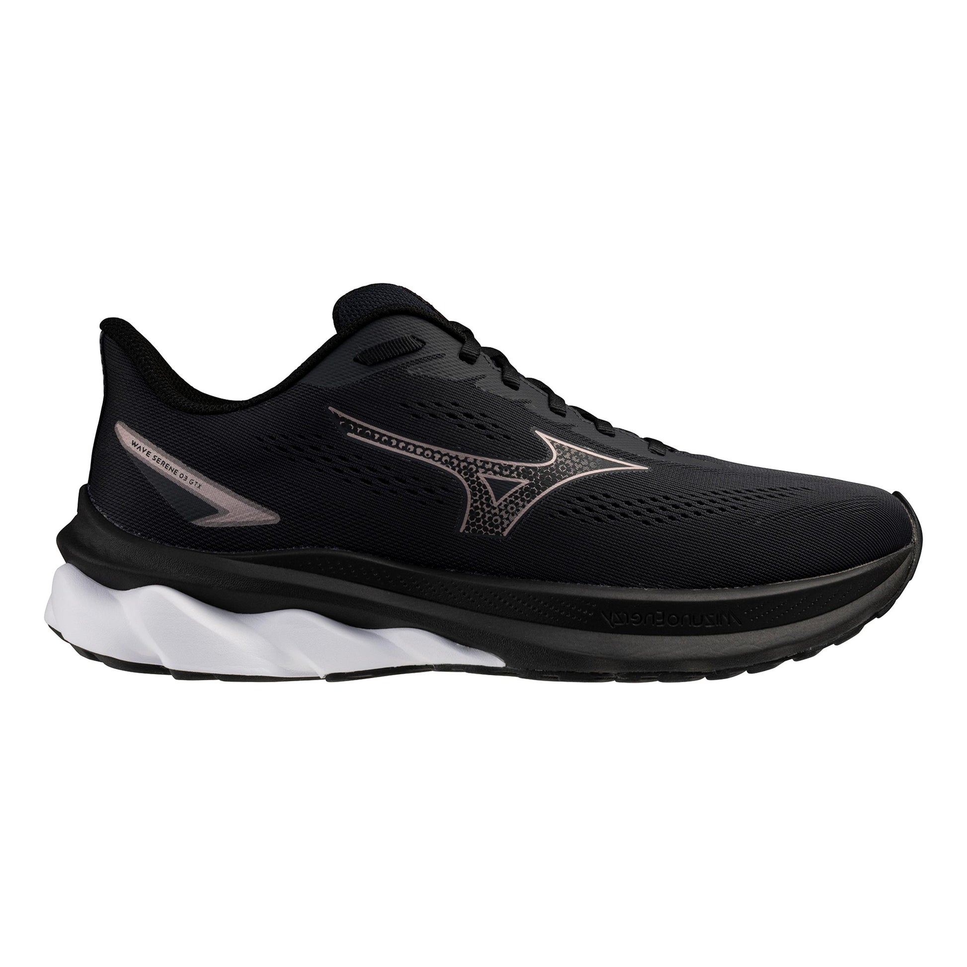 Mizuno Wave Serene 3 GTX  Neutralsko Herrar - antracit, svart
