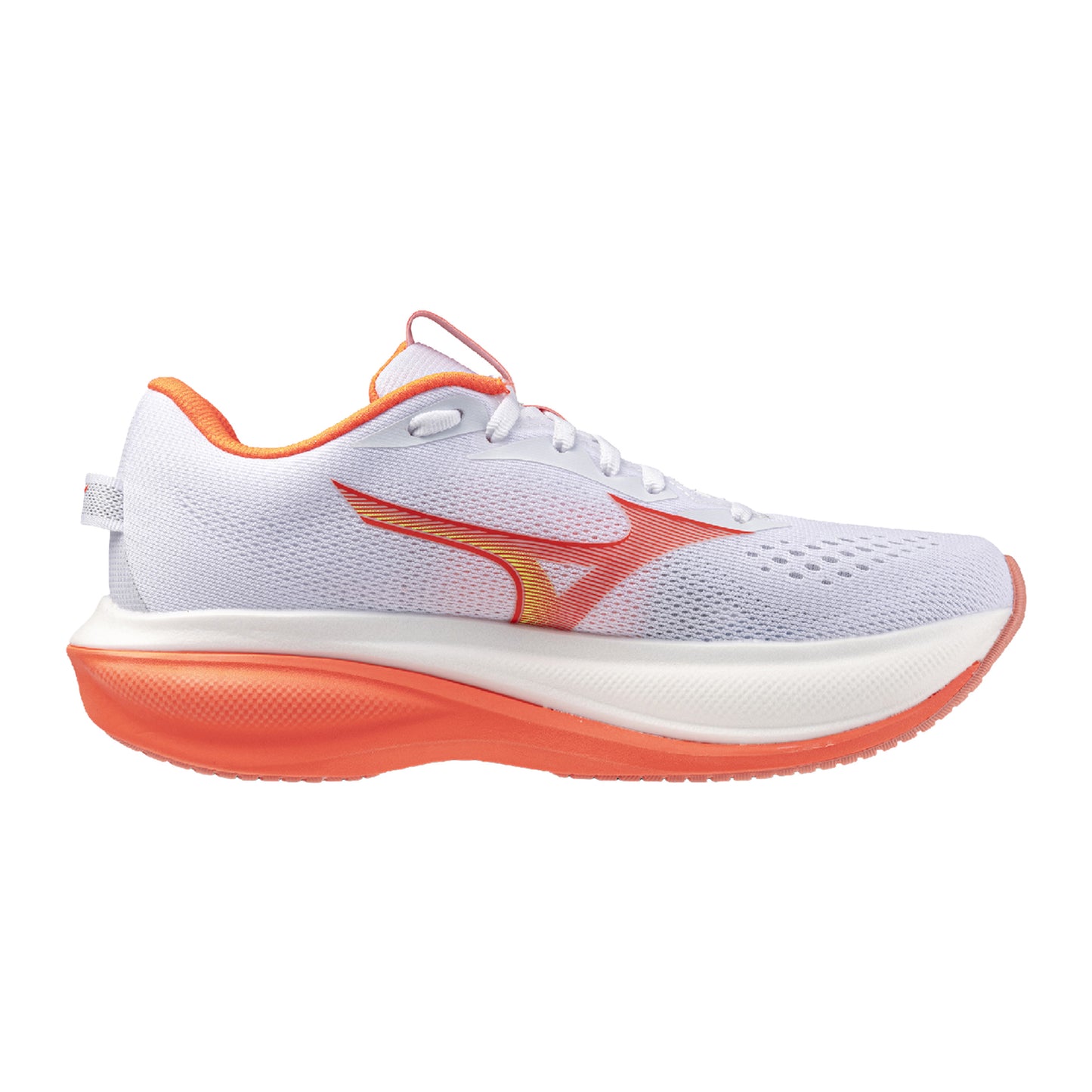 Mizuno Wave Rider 30  Neutralsko Damer - vit, orange
