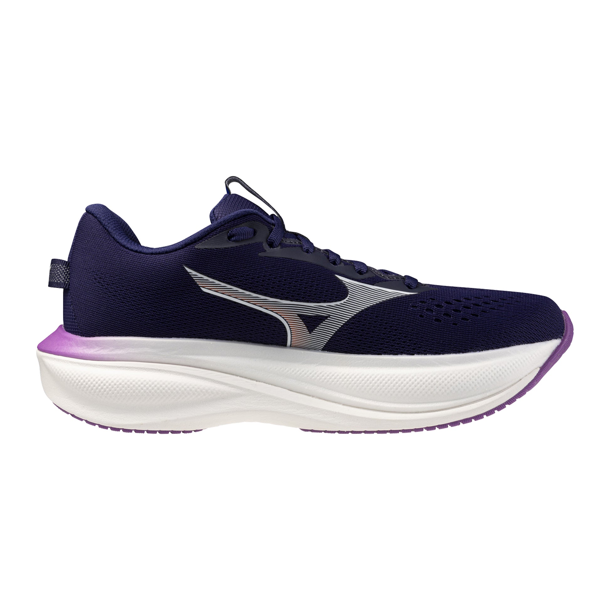 Mizuno Wave Rider 30  Neutralsko Damer - mörkblå, lila