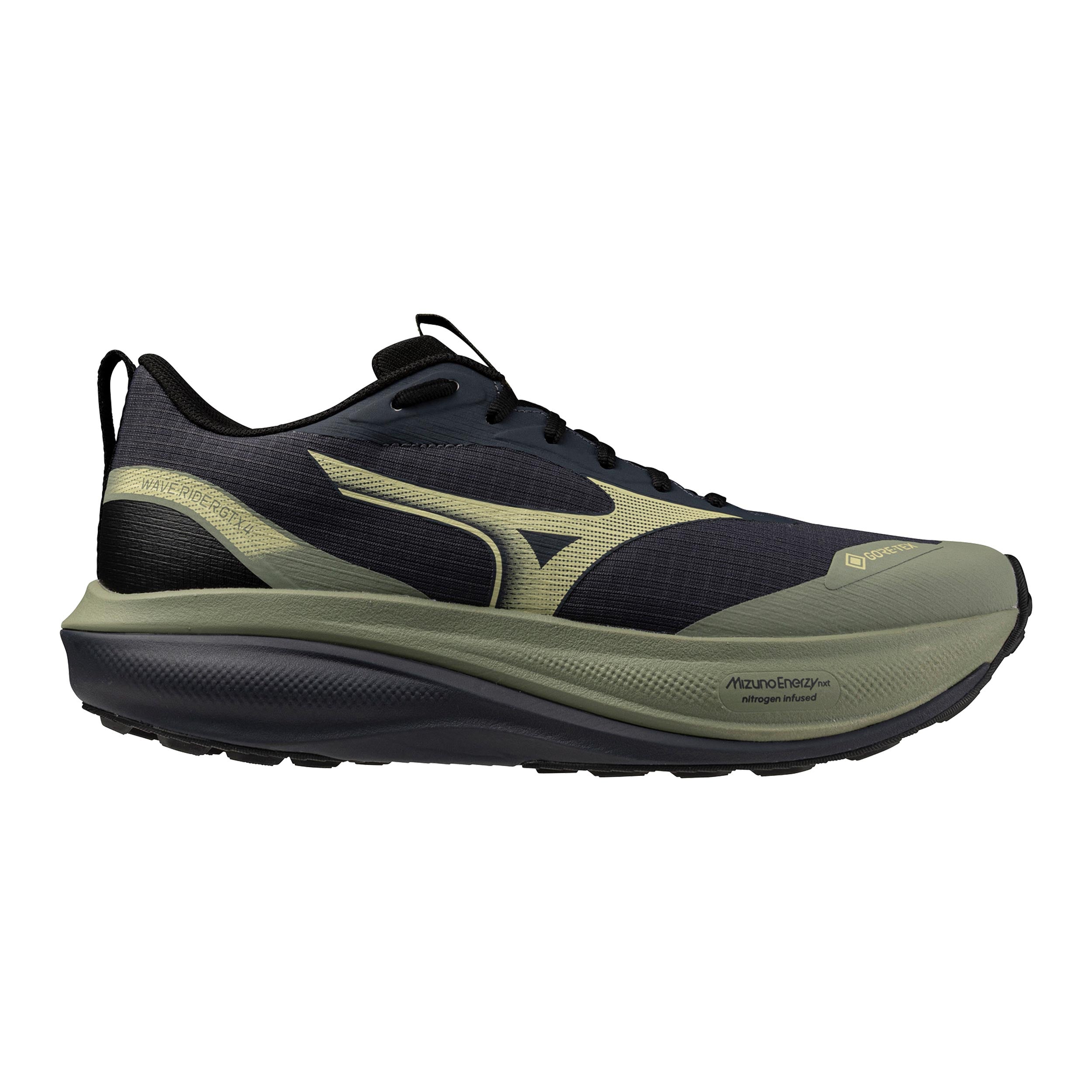 Mizuno Wave Rider GTX 4  Terrängsko Herrar - visdom, mörkblå